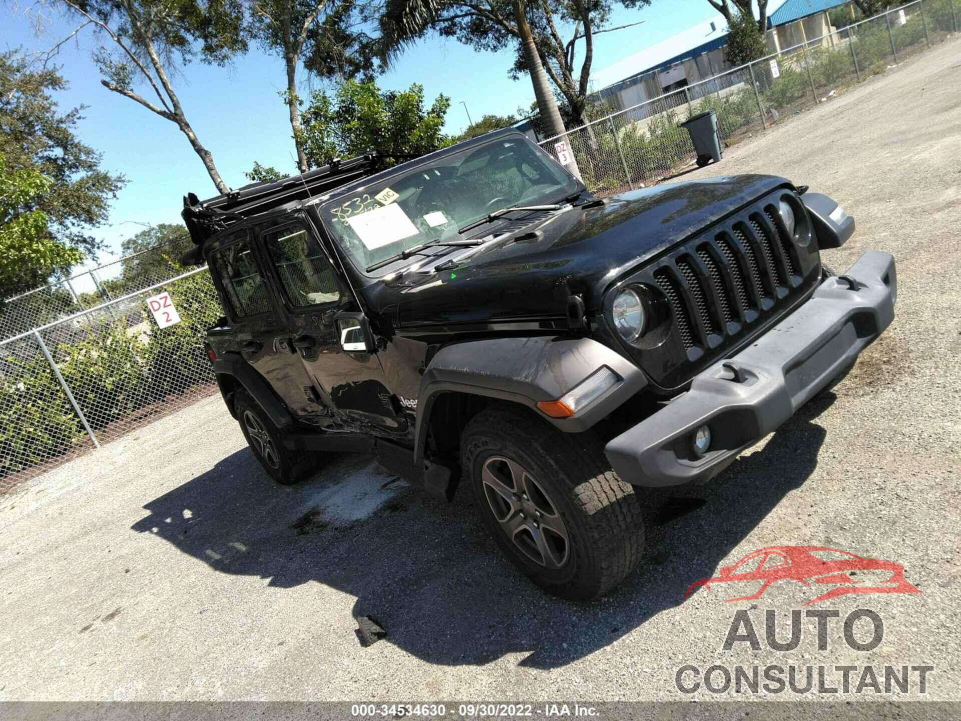 JEEP WRANGLER UNLIMITED 2018 - 1C4HJXDN4JW198532