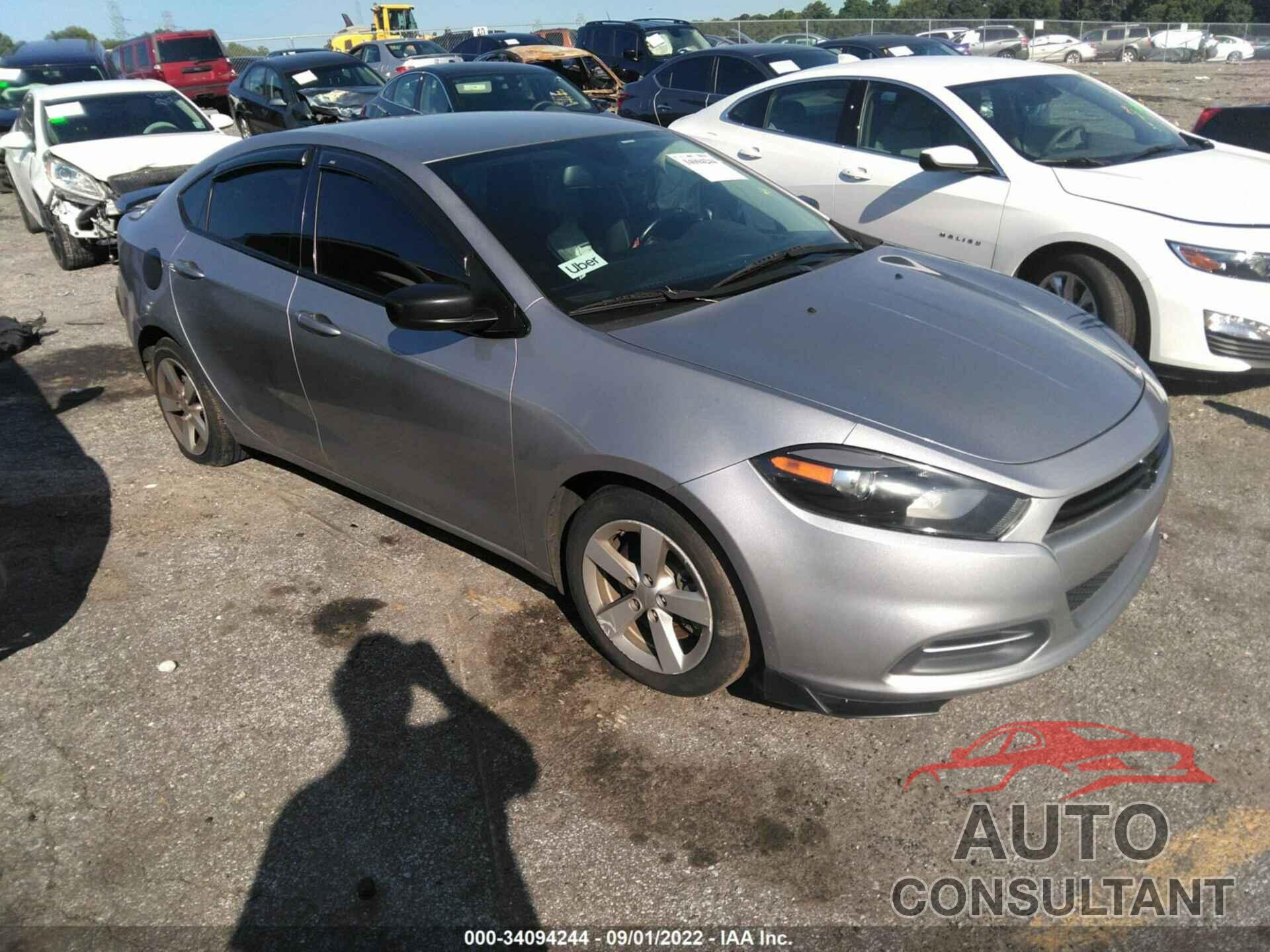 DODGE DART 2016 - 1C3CDFBB2GD767066