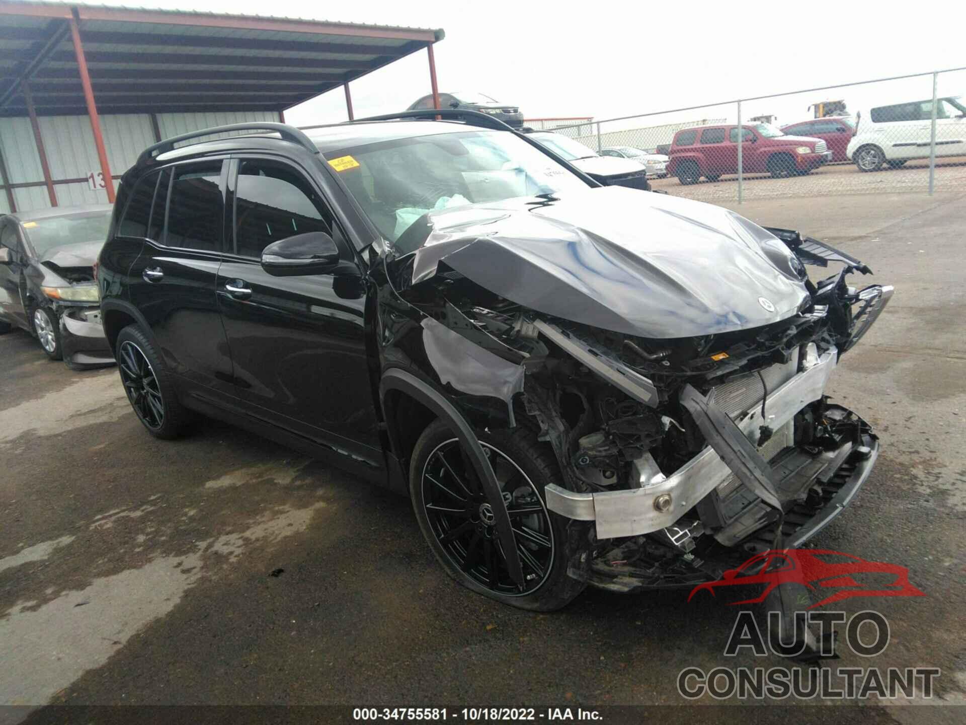MERCEDES-BENZ GLB 2022 - W1N4M4GB2NW243584