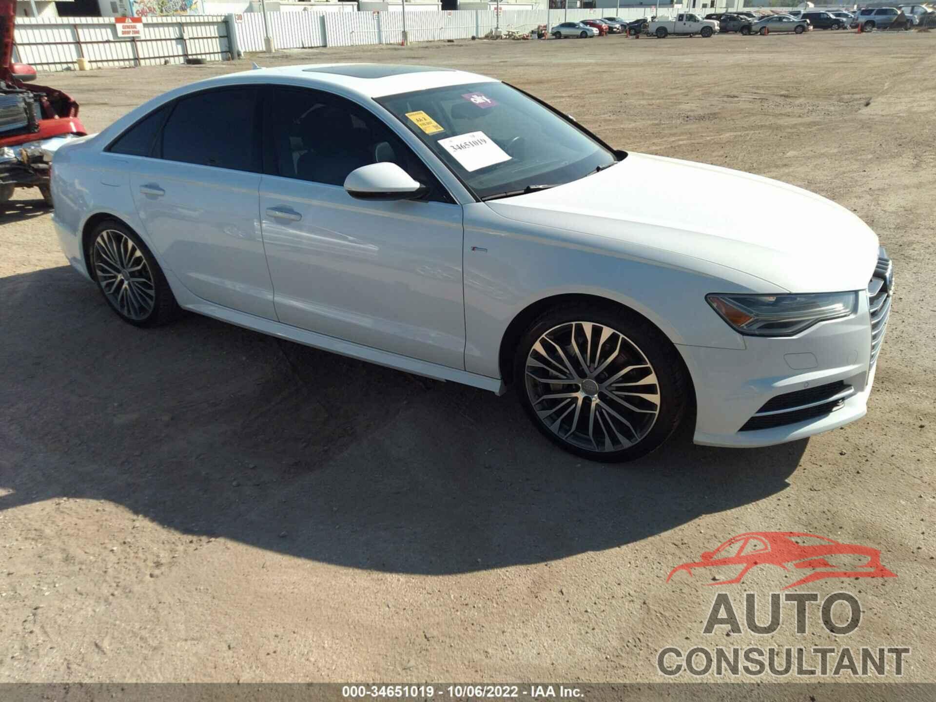 AUDI A6 2016 - WAUGFAFC9GN074189