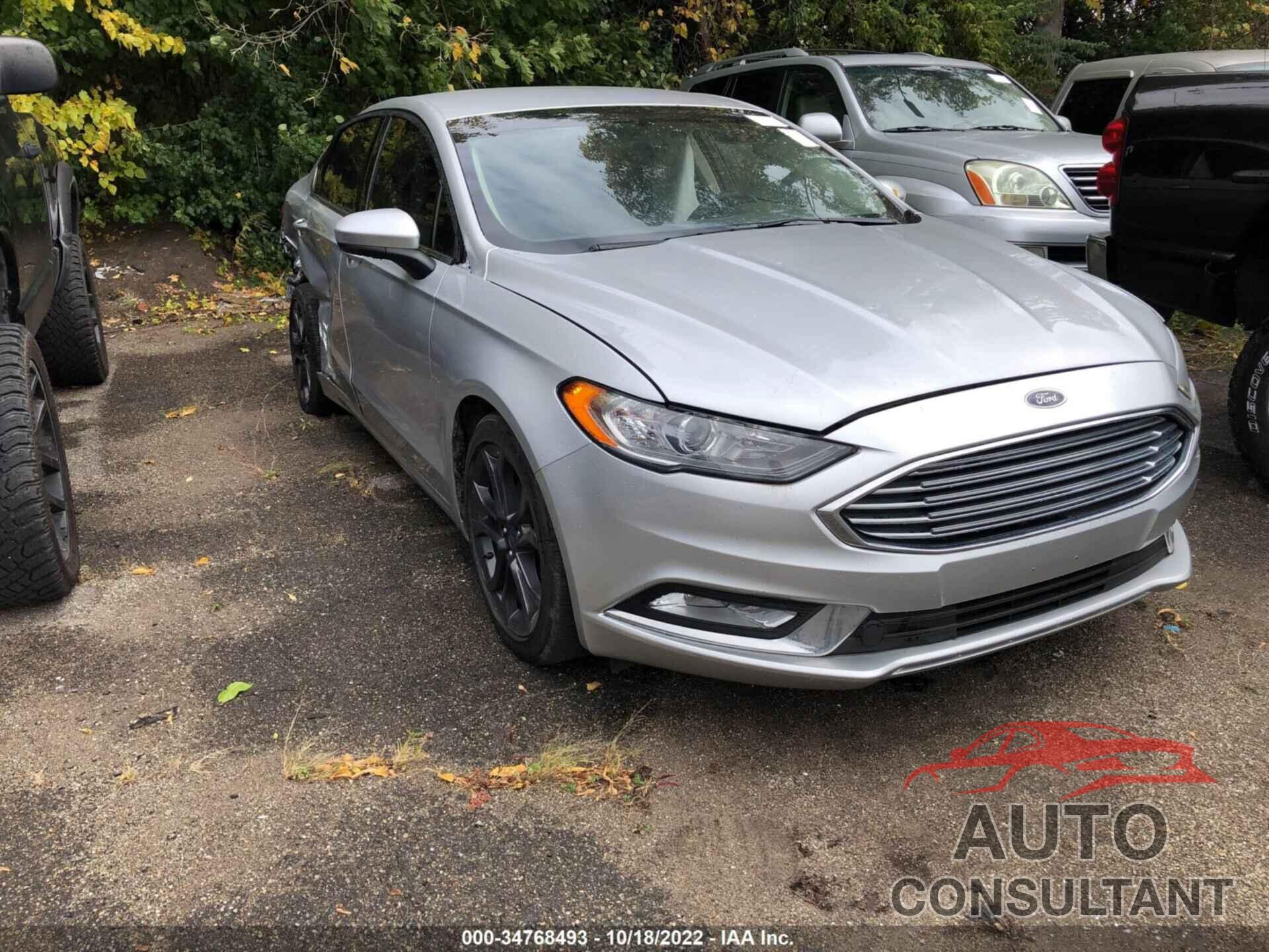 FORD FUSION 2018 - 3FA6P0T91JR141764
