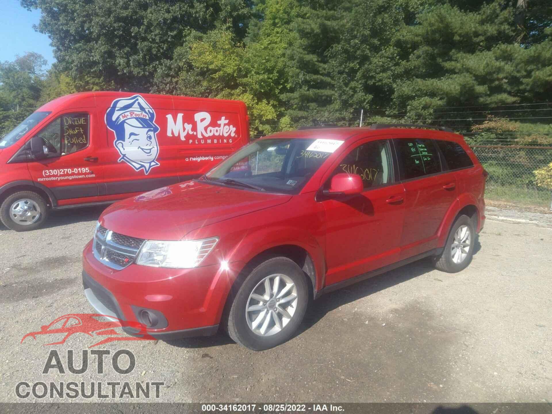 DODGE JOURNEY 2017 - 3C4PDDBG9HT574647