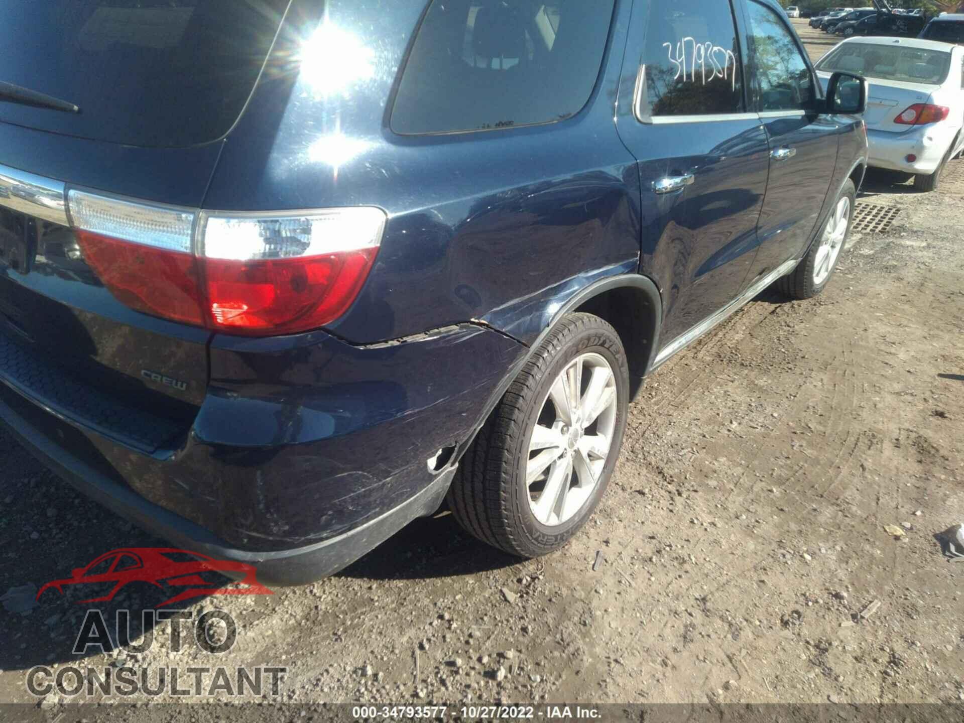 DODGE DURANGO 2013 - 1C4RDJDG9DC597274