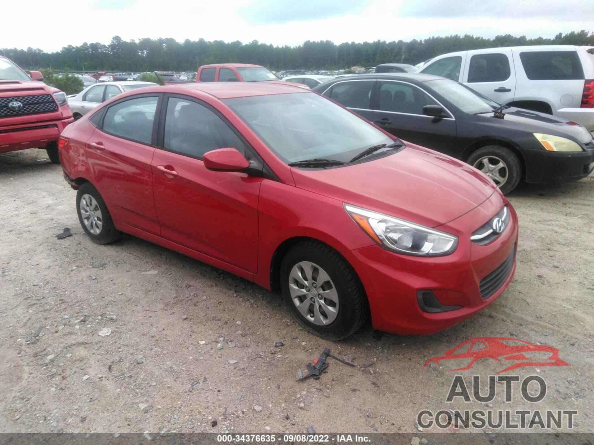 HYUNDAI ACCENT 2016 - KMHCT4AE4GU074607