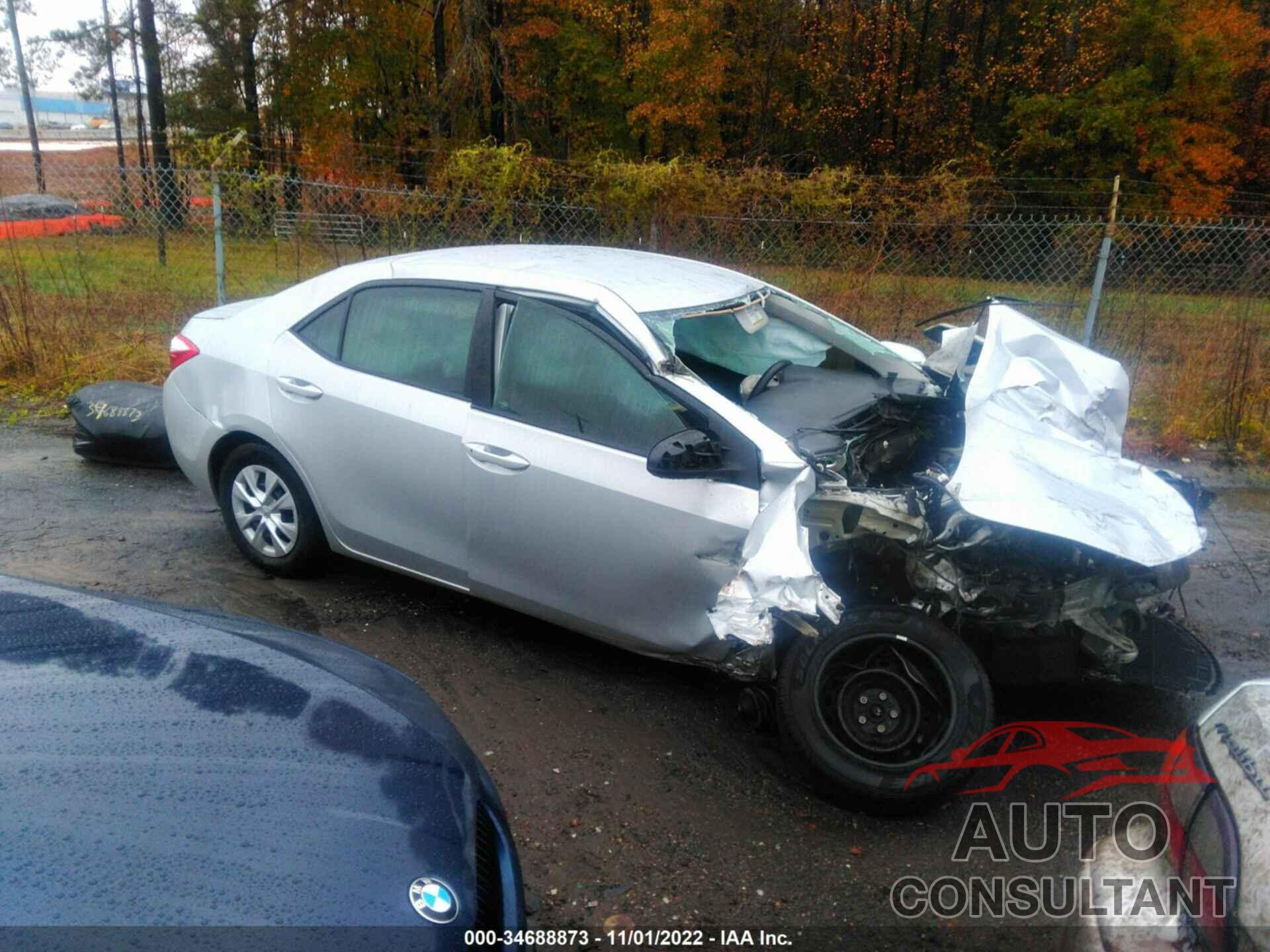 TOYOTA COROLLA 2016 - 2T1BURHE4GC734819