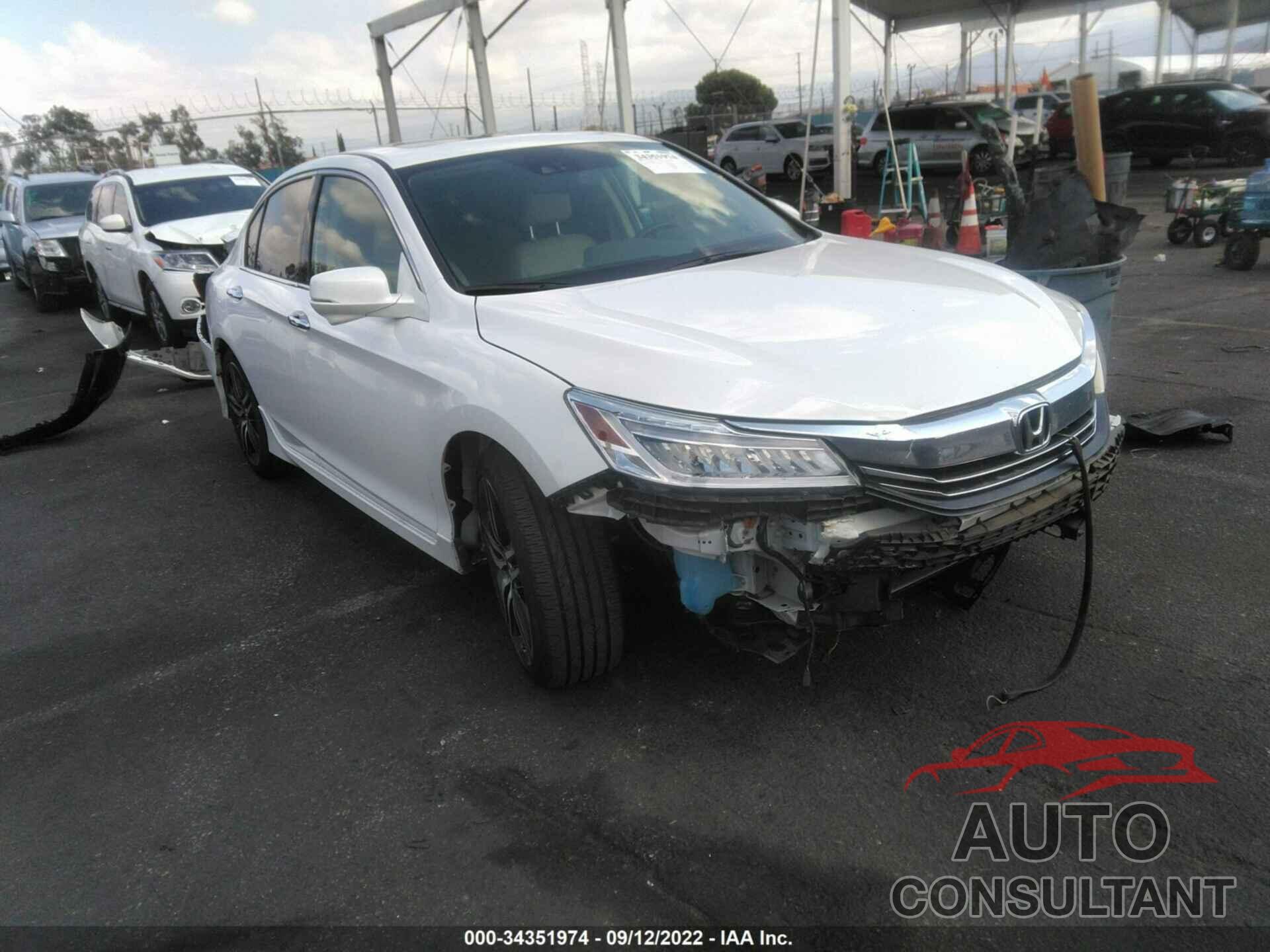 HONDA ACCORD SEDAN 2017 - 1HGCR3F9XHA005983