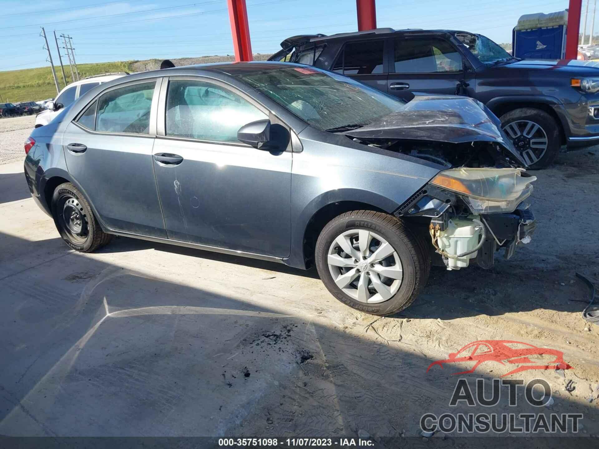 TOYOTA COROLLA 2016 - 2T1BURHE3GC618706