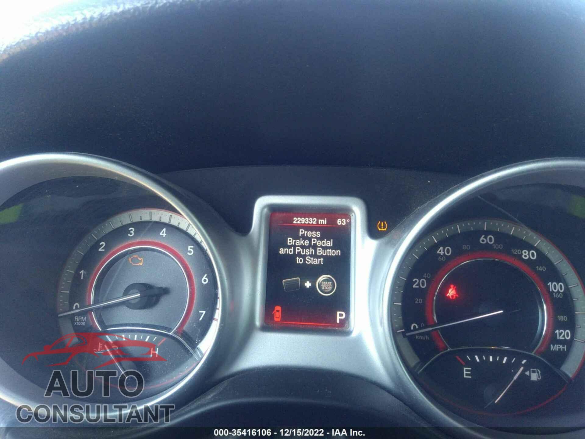 DODGE JOURNEY 2015 - 3C4PDCAB9FT752926