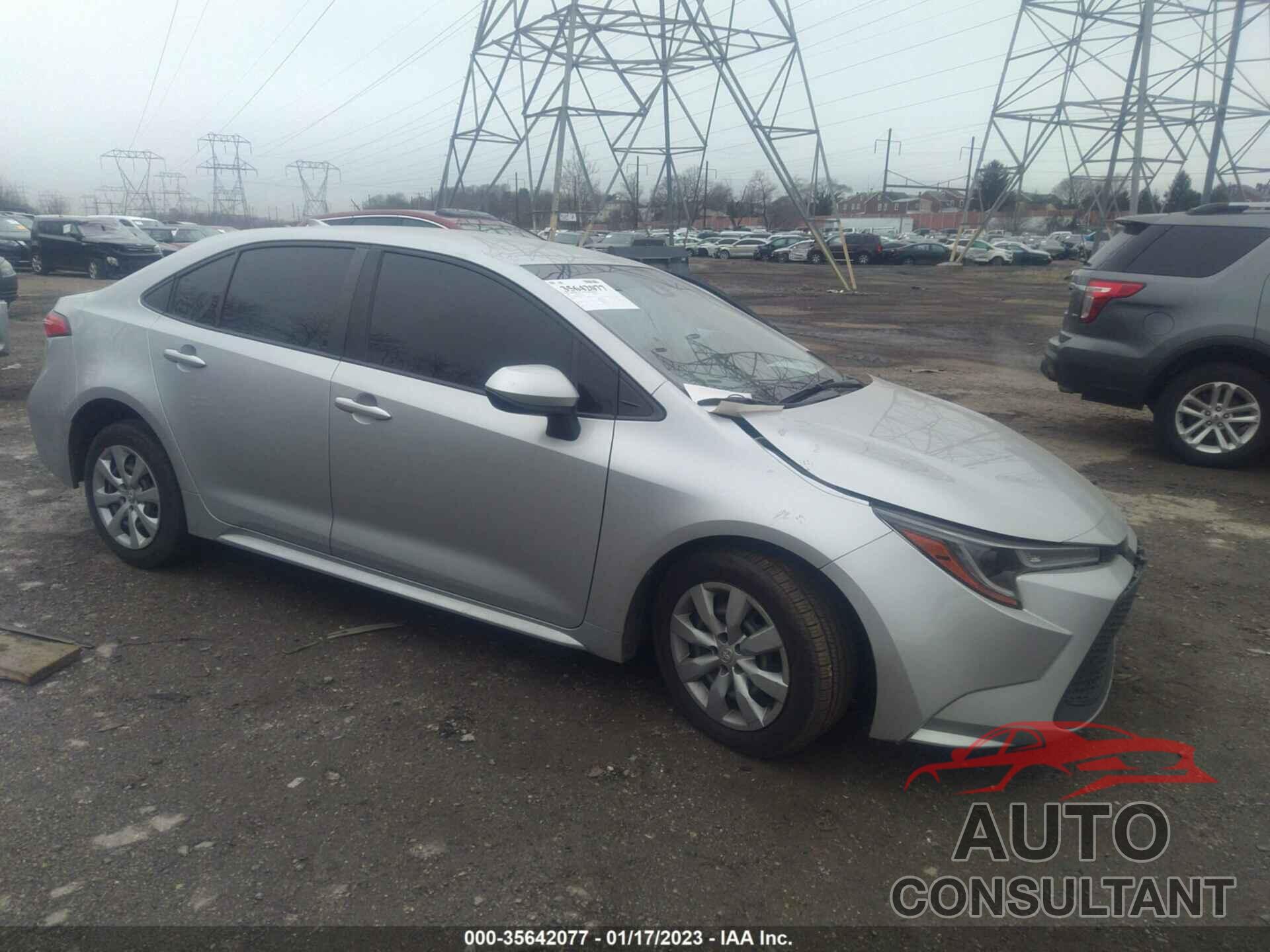 TOYOTA COROLLA 2020 - JTDEPRAE1LJ112160