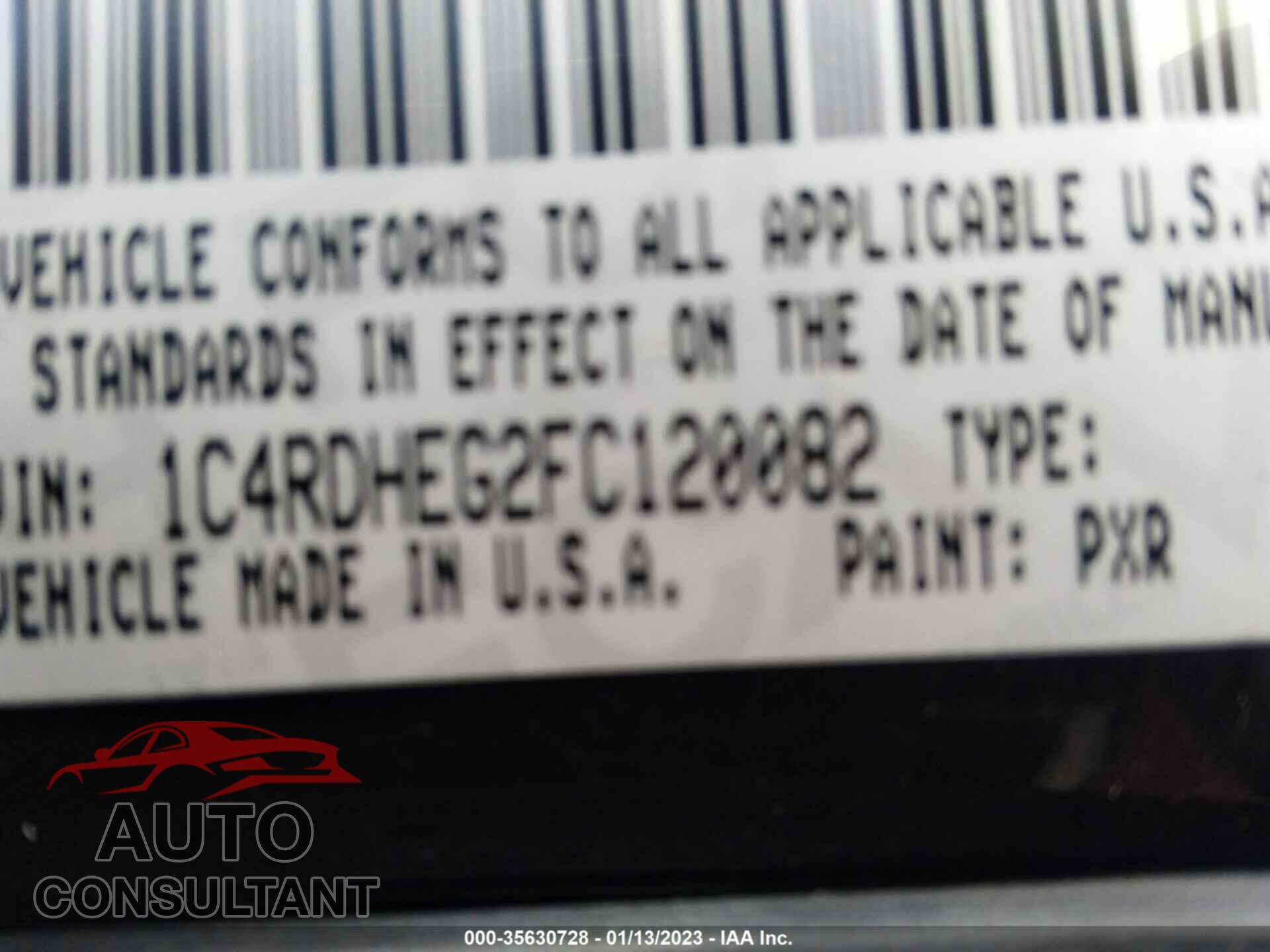 DODGE DURANGO 2015 - 1C4RDHEG2FC120082