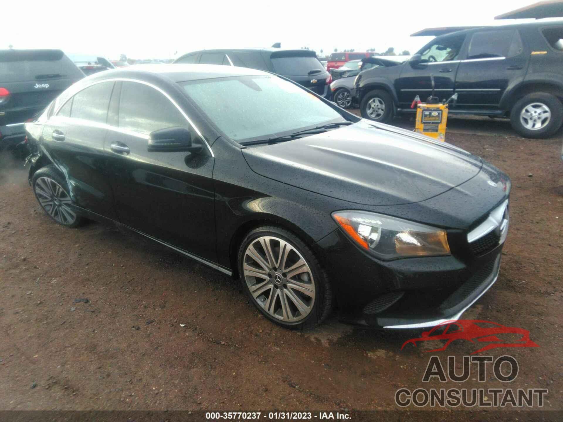 MERCEDES-BENZ CLA 2018 - WDDSJ4EB6JN552734