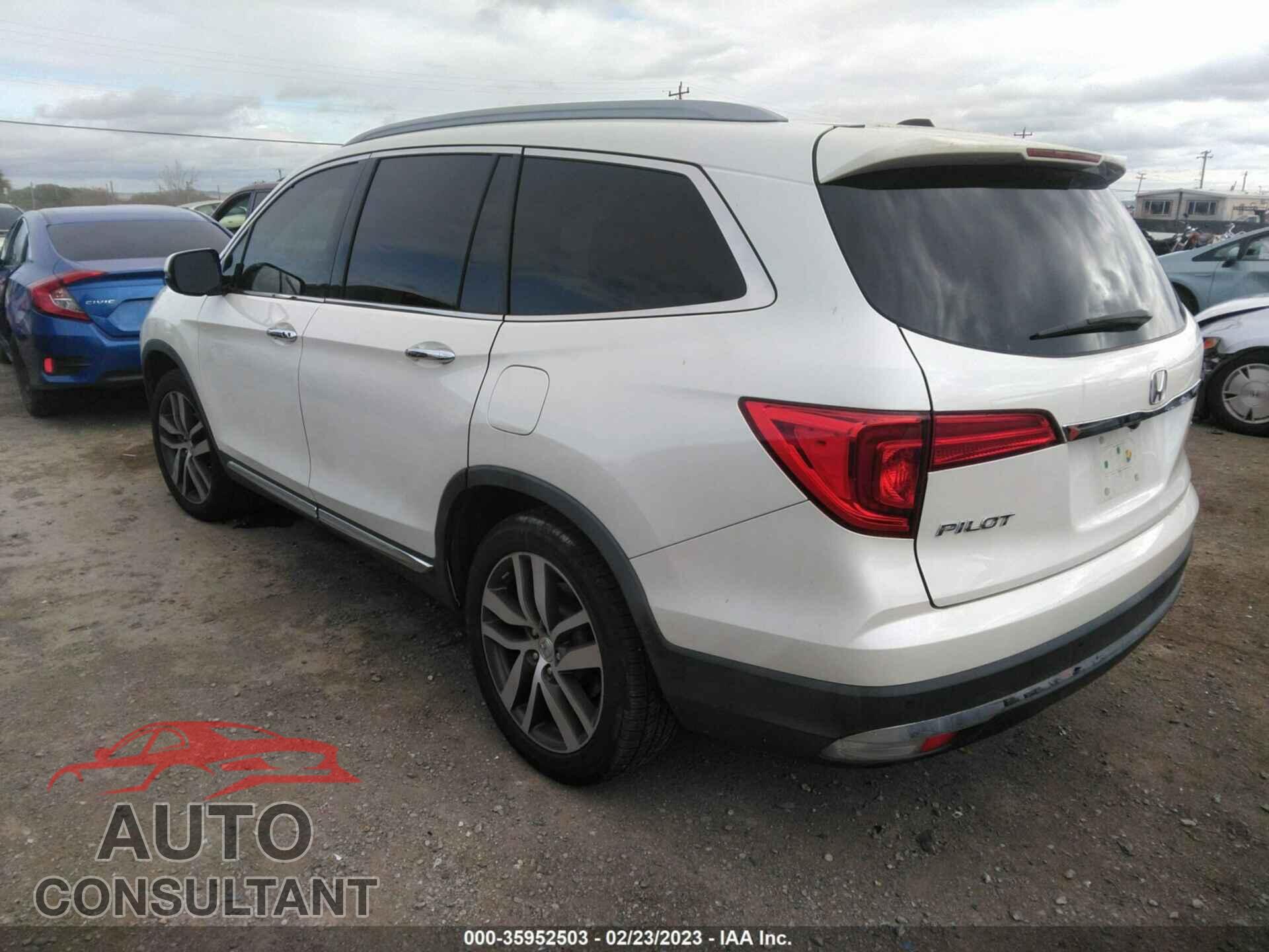 HONDA PILOT 2017 - 5FNYF5H99HB018897