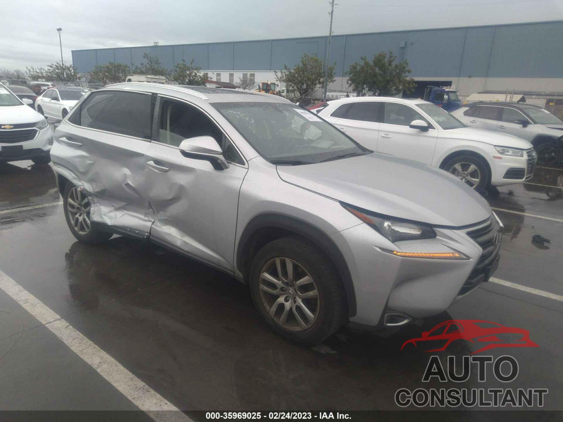 LEXUS NX 200T 2016 - JTJBARBZ9G2052339