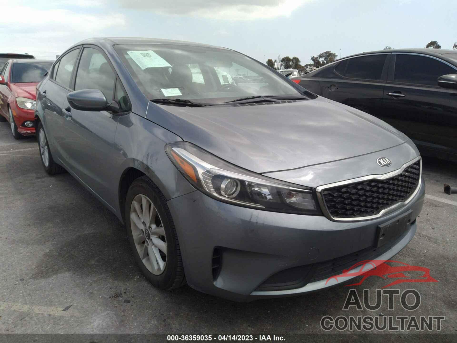 KIA FORTE 2017 - 3KPFL4A72HE012206