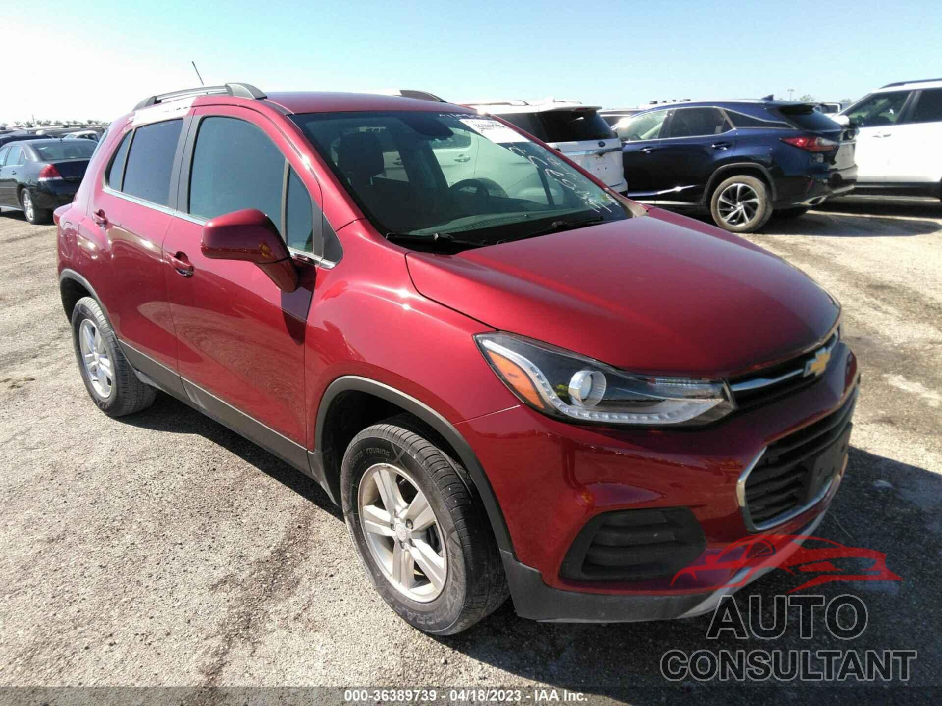 CHEVROLET TRAX 2018 - 3GNCJPSB2JL334706