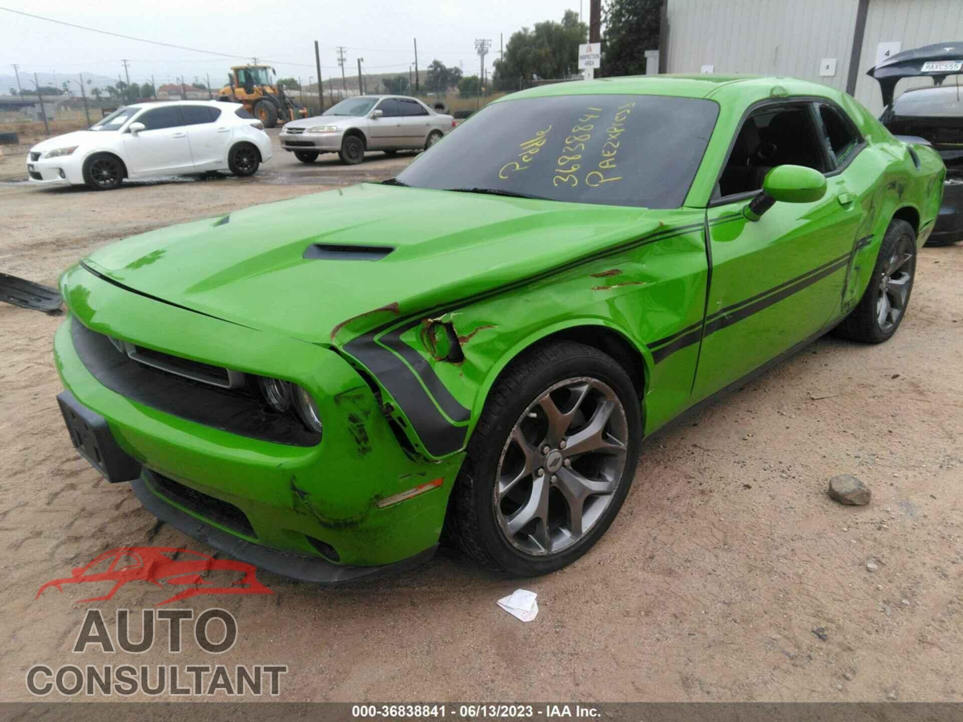 DODGE CHALLENGER 2017 - 2C3CDZAG3HH555120
