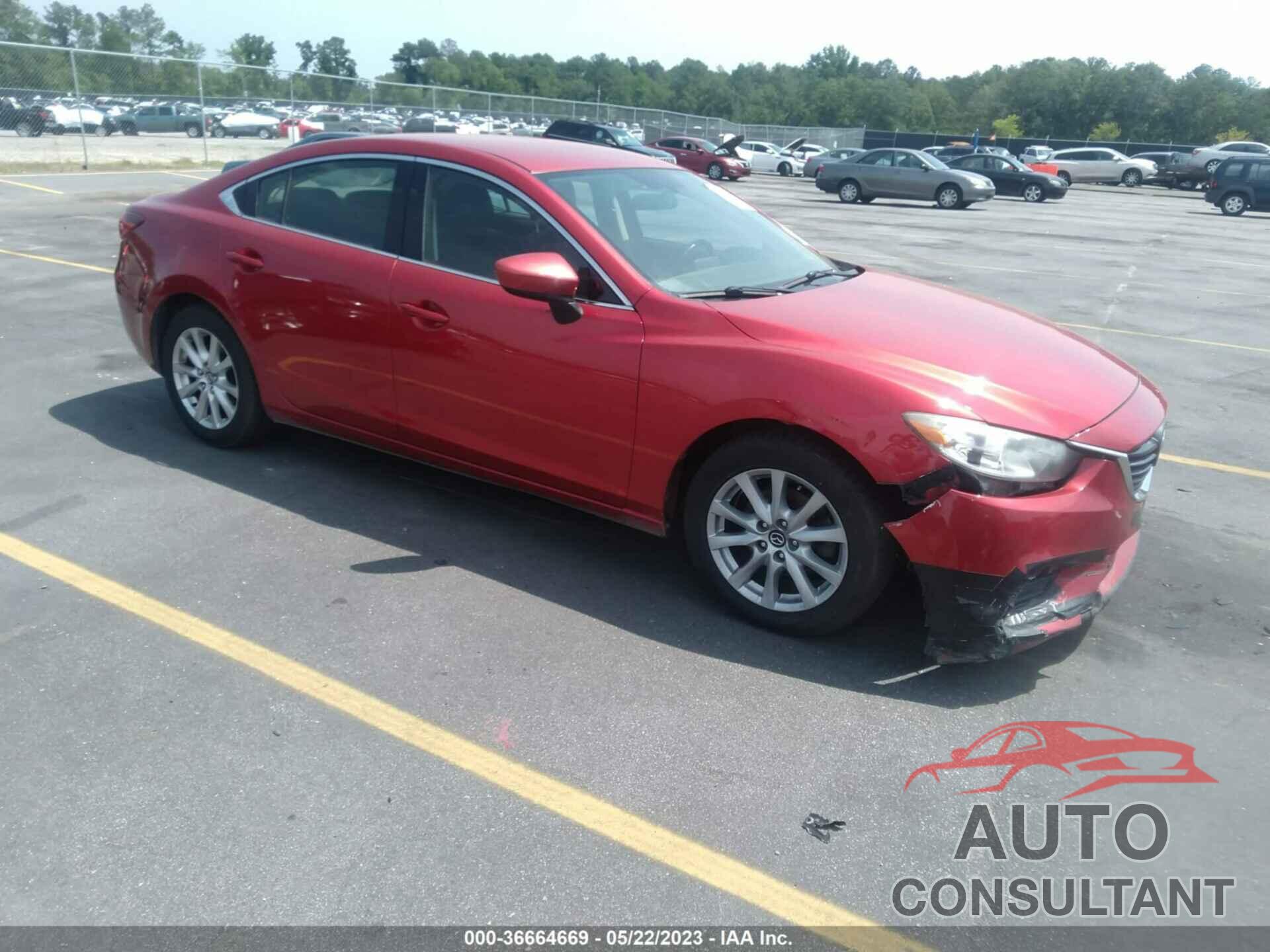 MAZDA MAZDA6 2016 - JM1GJ1U50G1432910