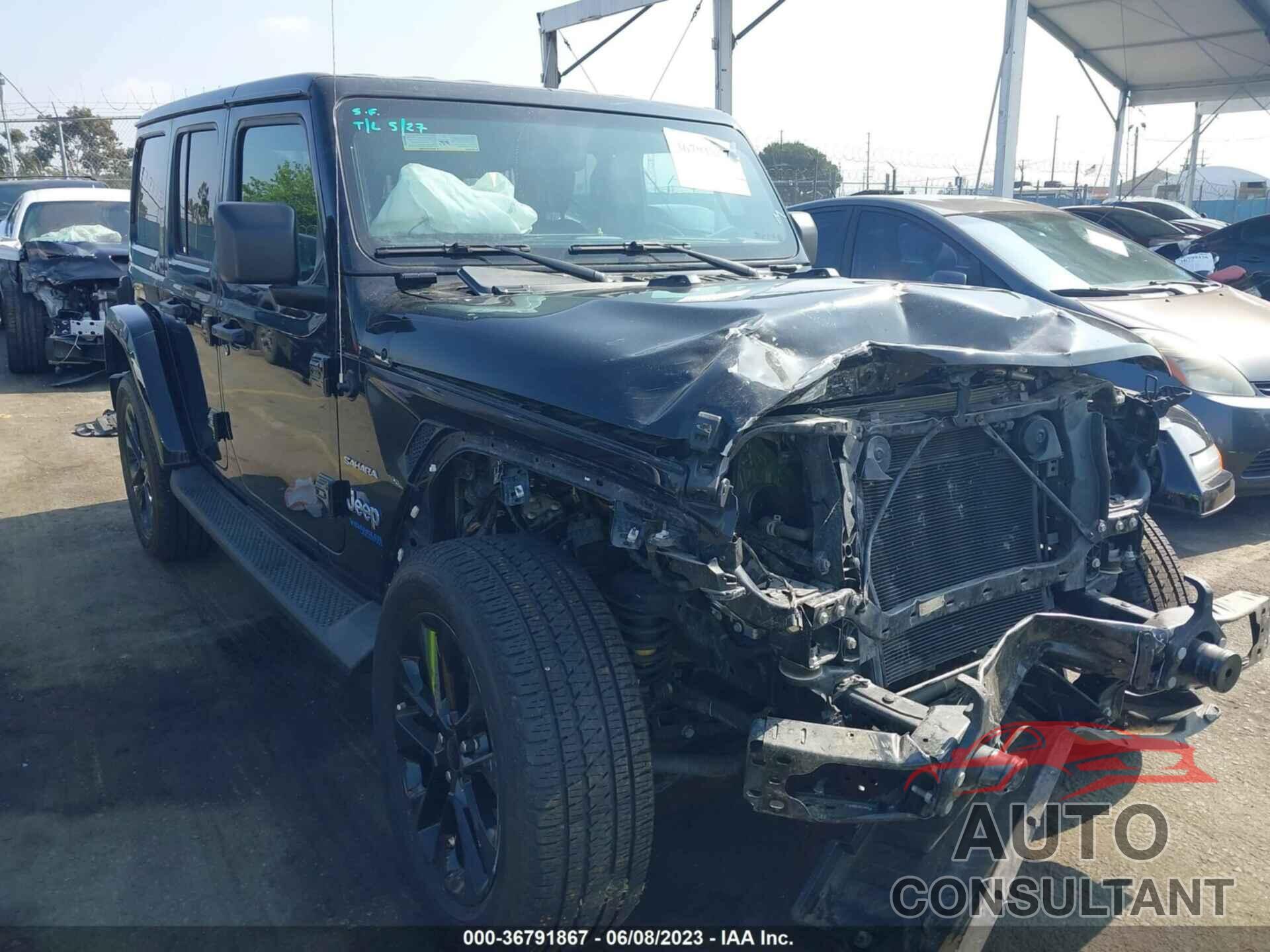 JEEP WRANGLER 4XE 2021 - 1C4JJXP66MW802530