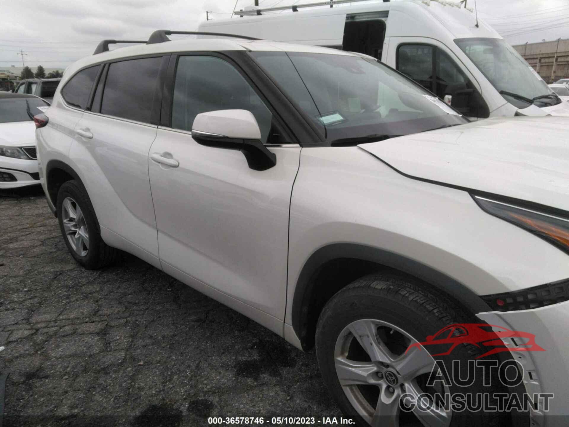 TOYOTA HIGHLANDER 2021 - 5TDZZRAH1MS531166