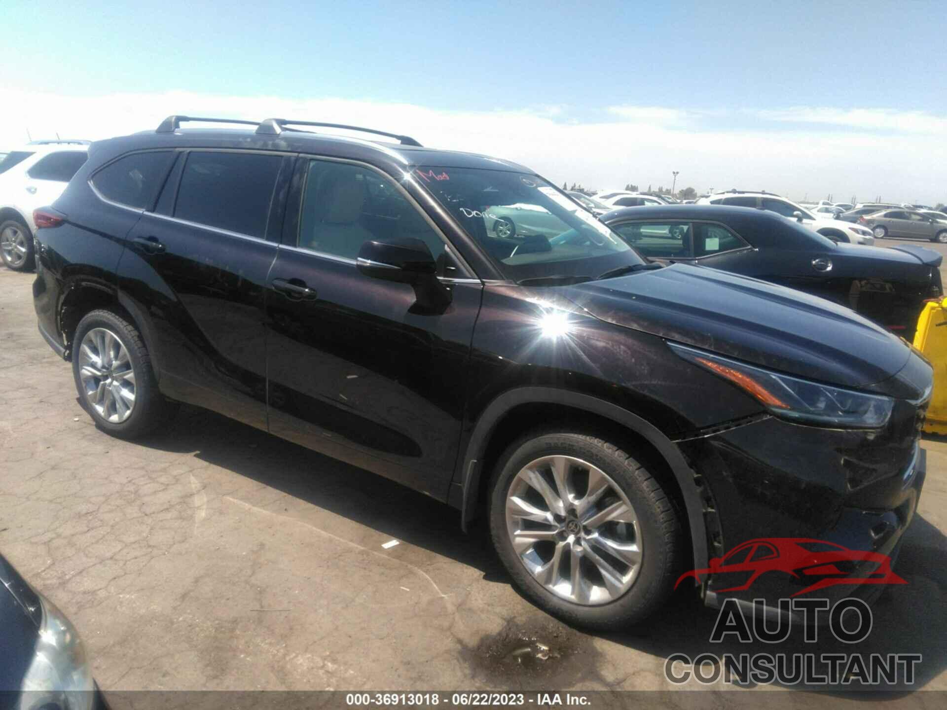 TOYOTA HIGHLANDER 2020 - 5TDDZRBH1LS055444