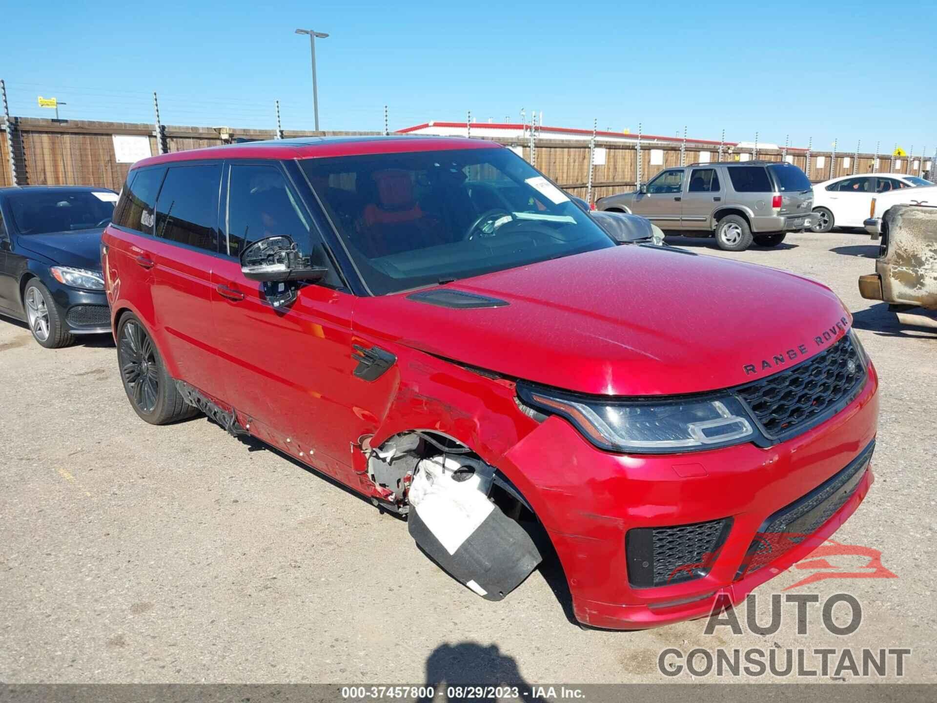 LAND ROVER RANGE ROVER SPORT 2018 - SALWV2RE2JA195352