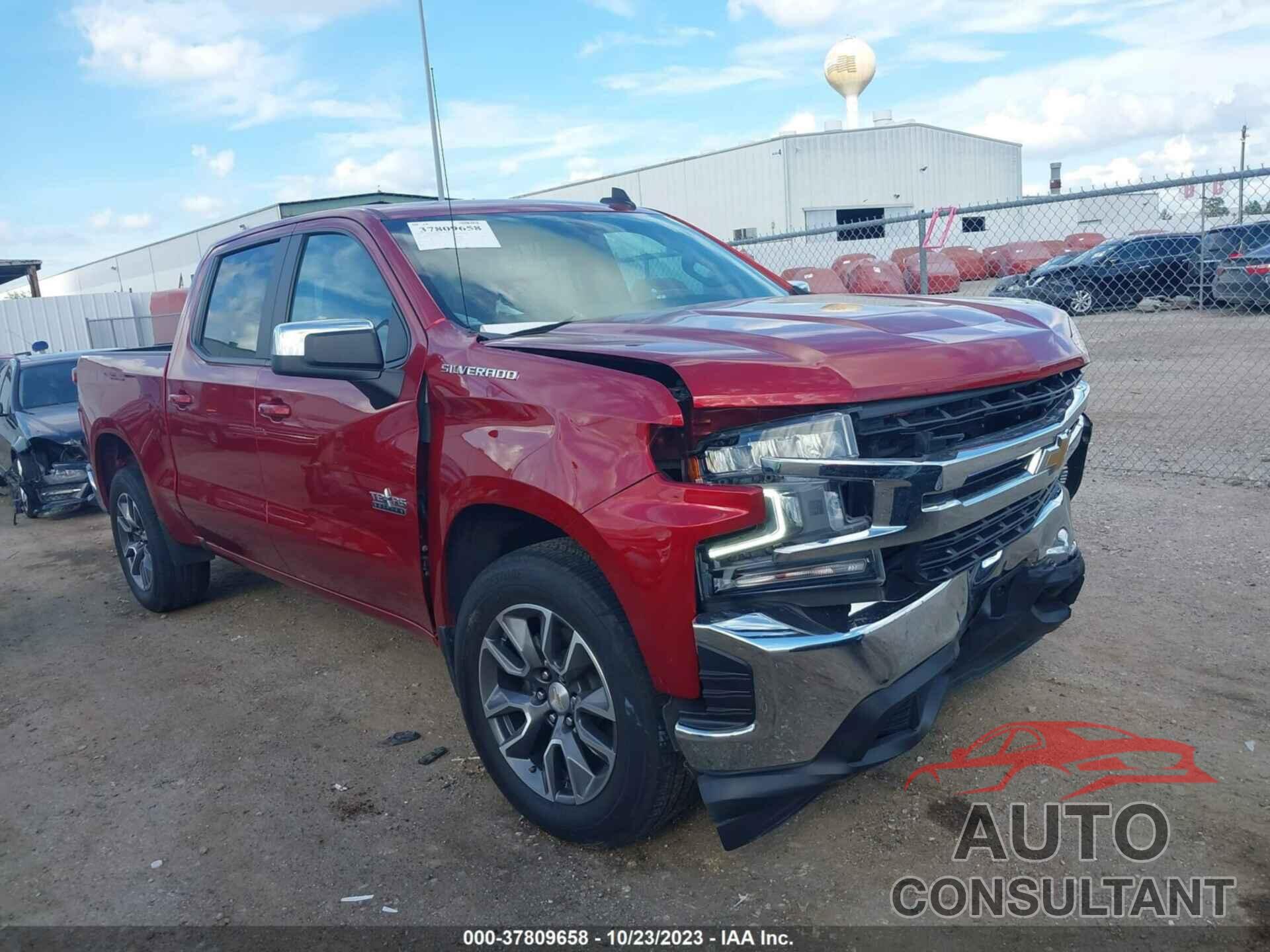CHEVROLET SILVERADO 1500 2021 - 3GCPWCED2MG168783