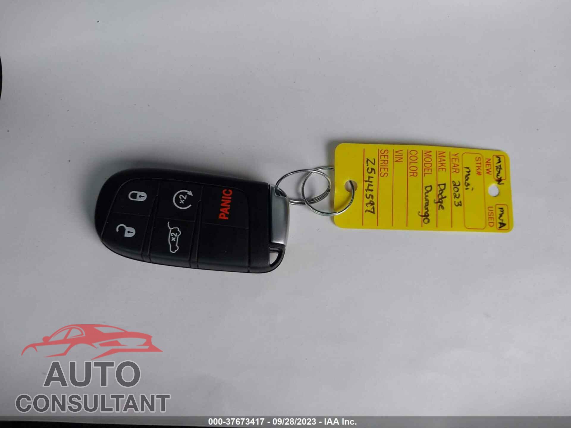 DODGE DURANGO 2023 - 1C4RDJDG6PC657645