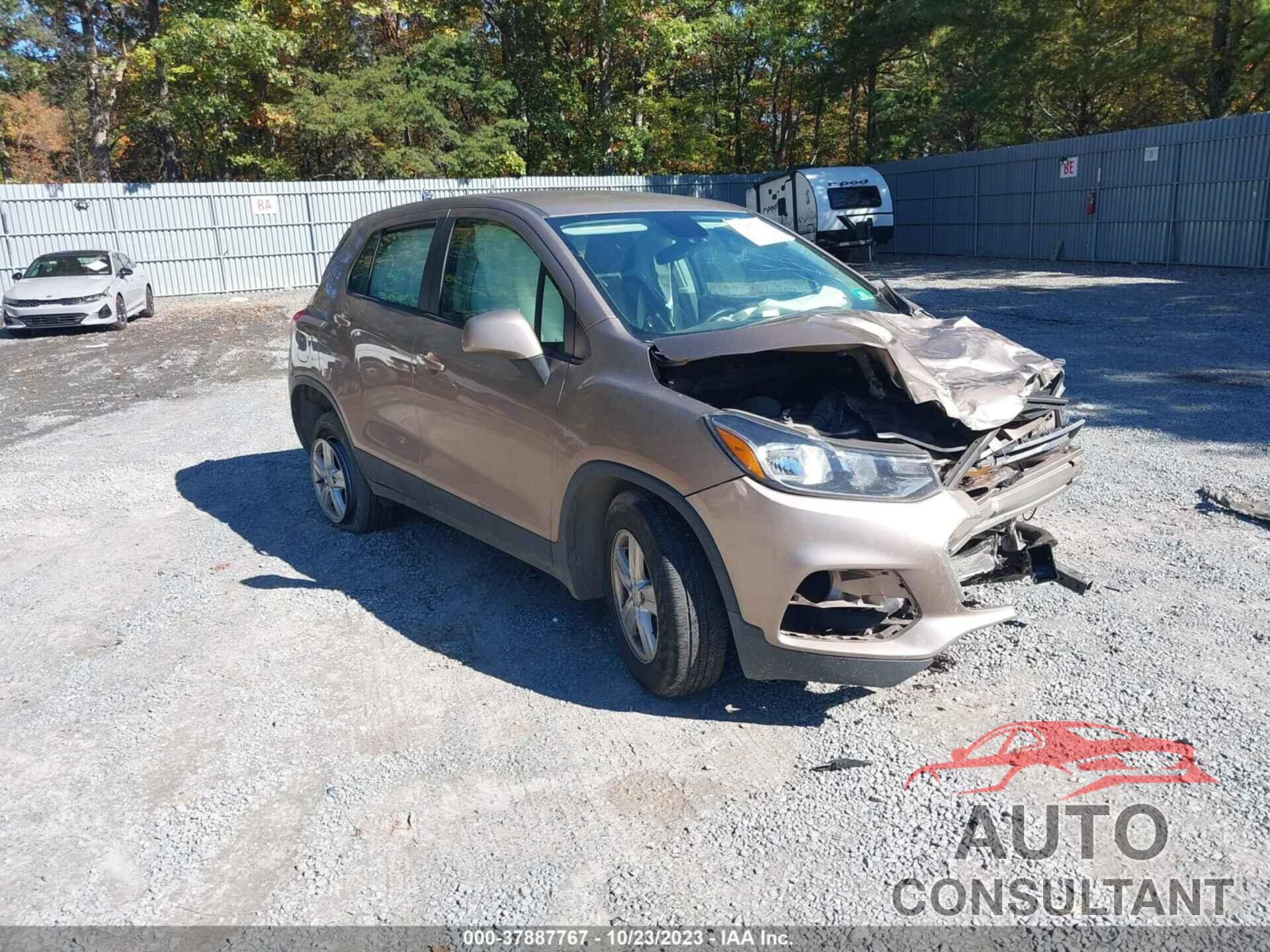 CHEVROLET TRAX 2018 - 3GNCJNSB4JL254571