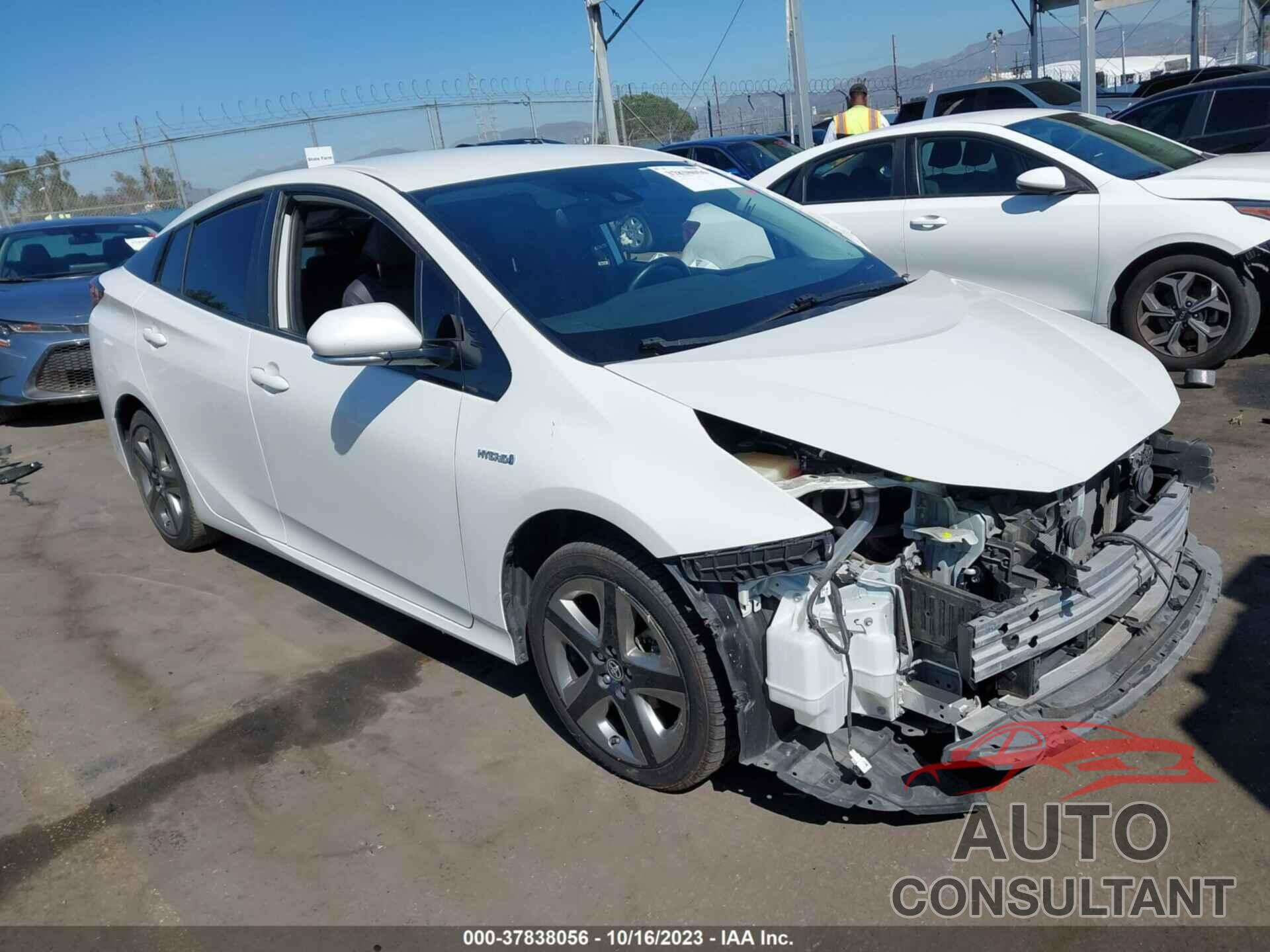 TOYOTA PRIUS 2019 - JTDKARFU6K3098148