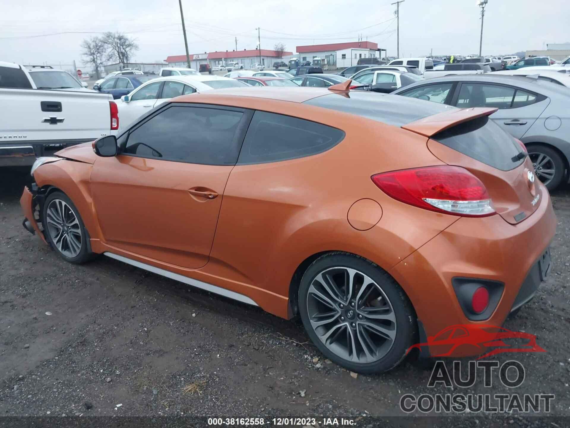 HYUNDAI VELOSTER 2016 - KMHTC6AEXGU285113