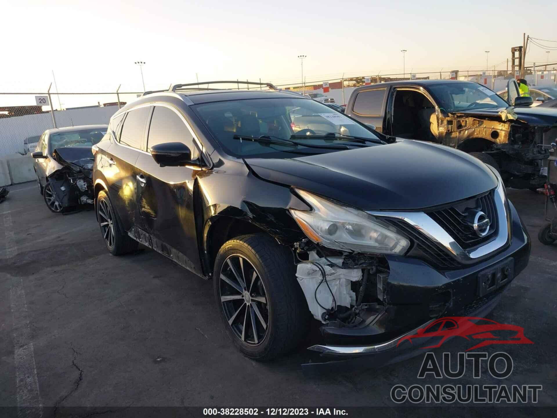 NISSAN MURANO 2017 - 5N1AZ2MG9HN135260