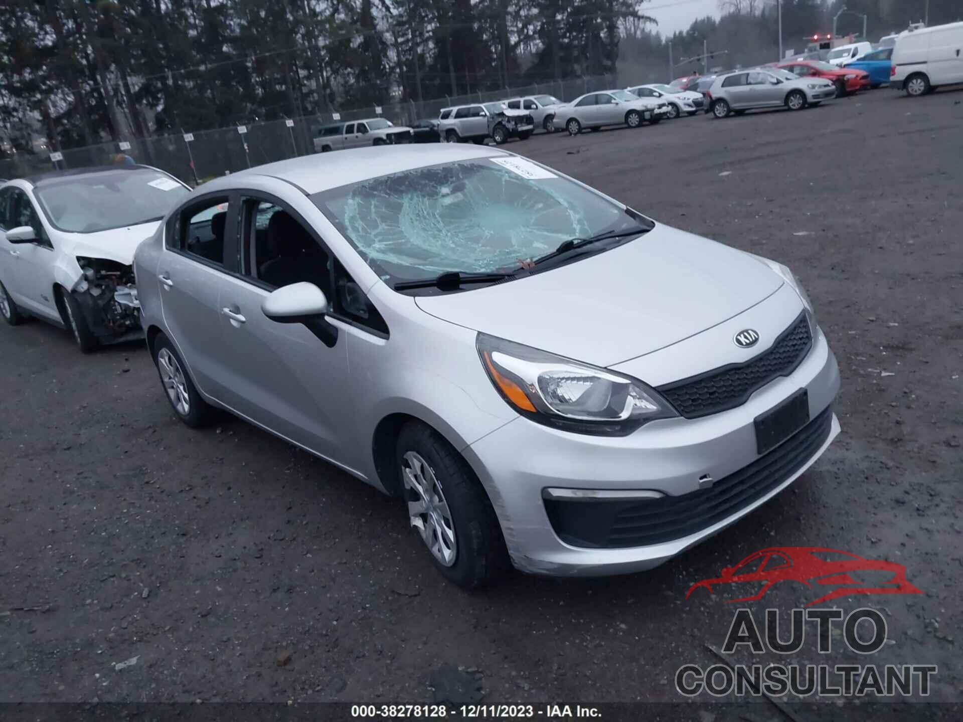 KIA RIO 2017 - KNADM4A30H6035911