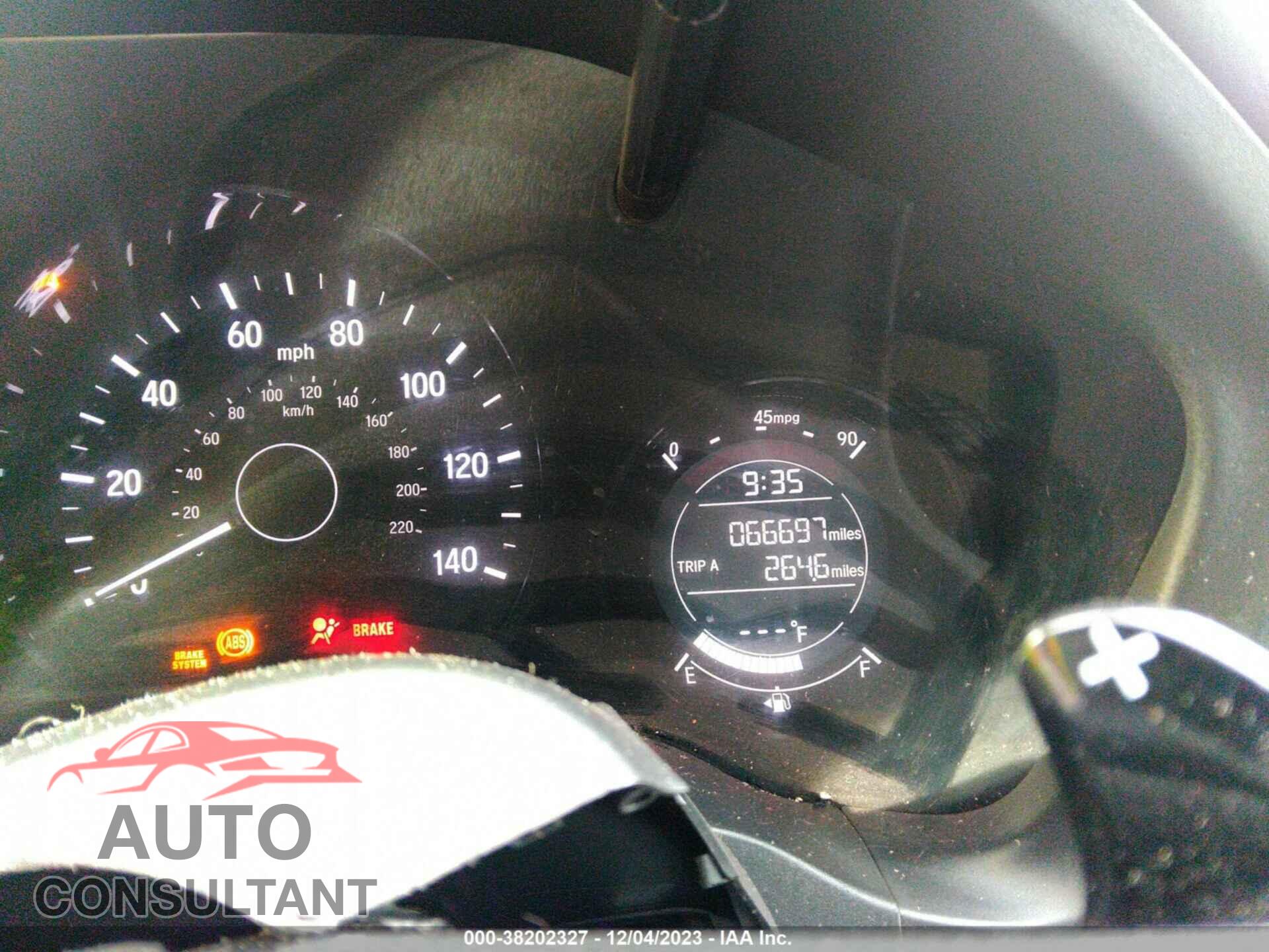 HONDA HR-V 2017 - 3CZRU6H57HM719778