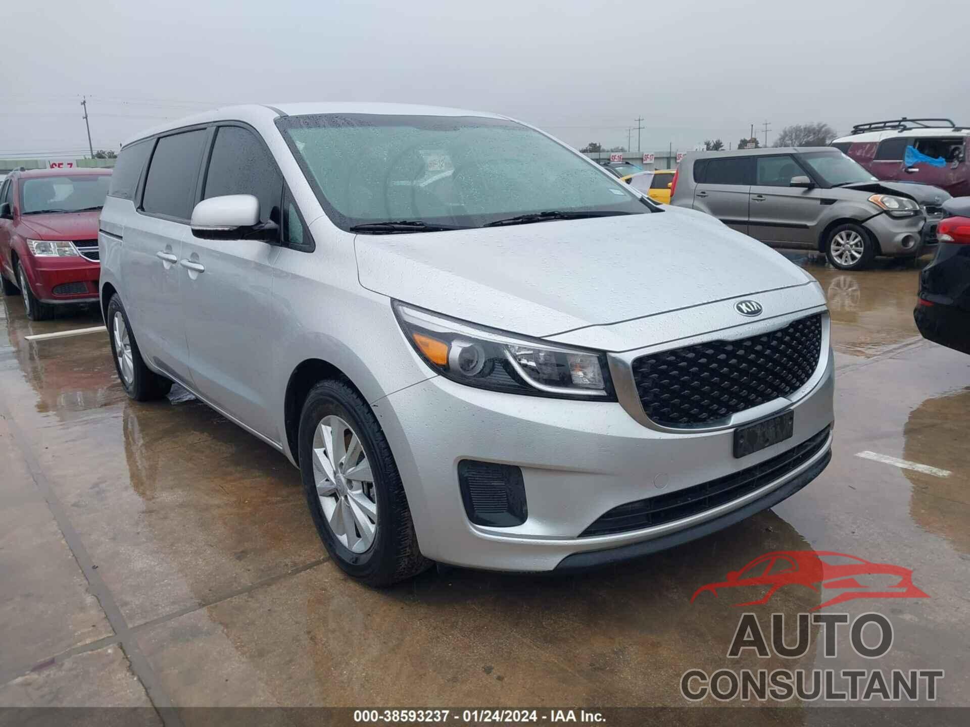 KIA SEDONA 2017 - KNDMA5C15H6279535