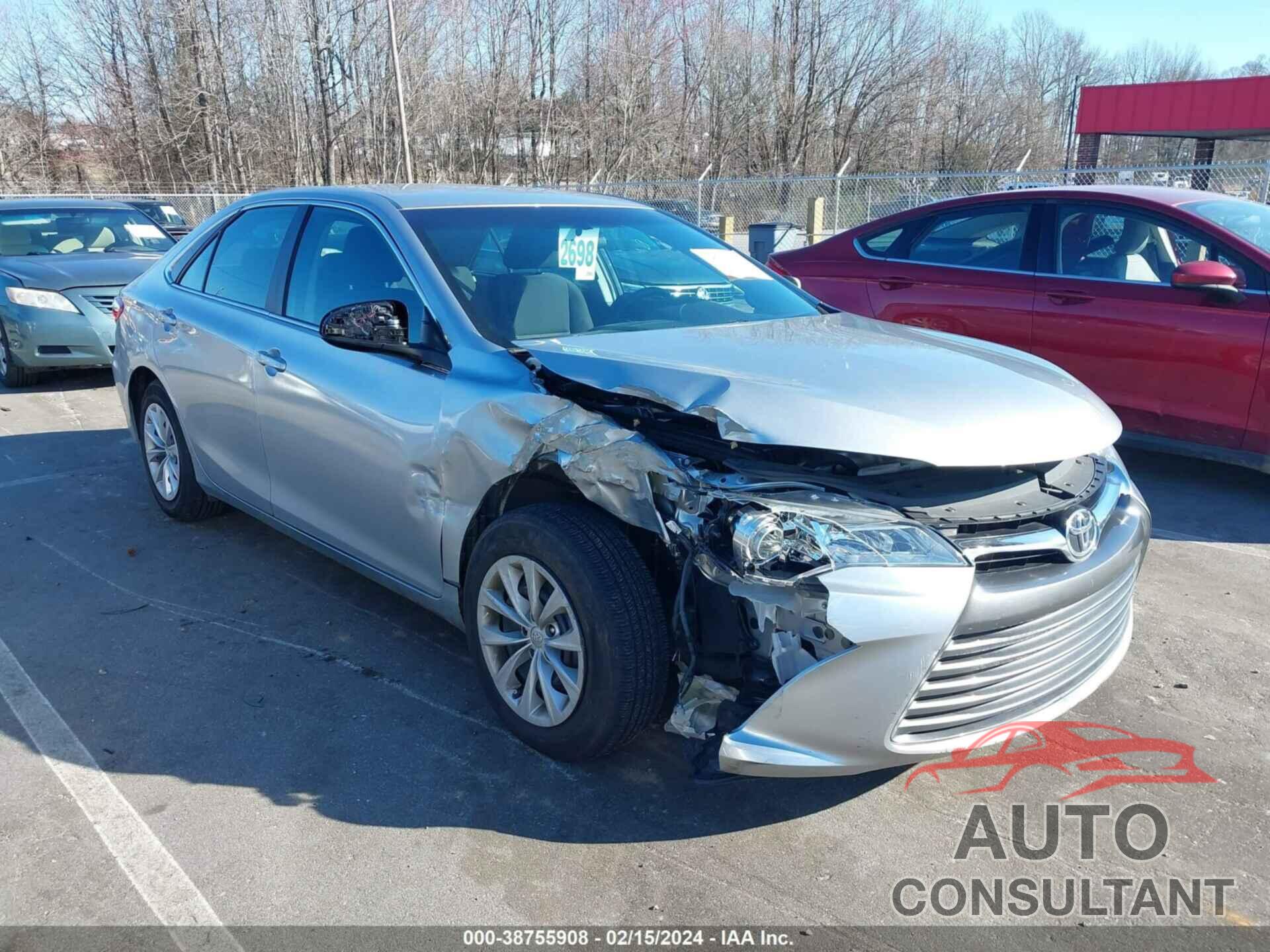 TOYOTA CAMRY 2016 - 4T4BF1FK0GR551538