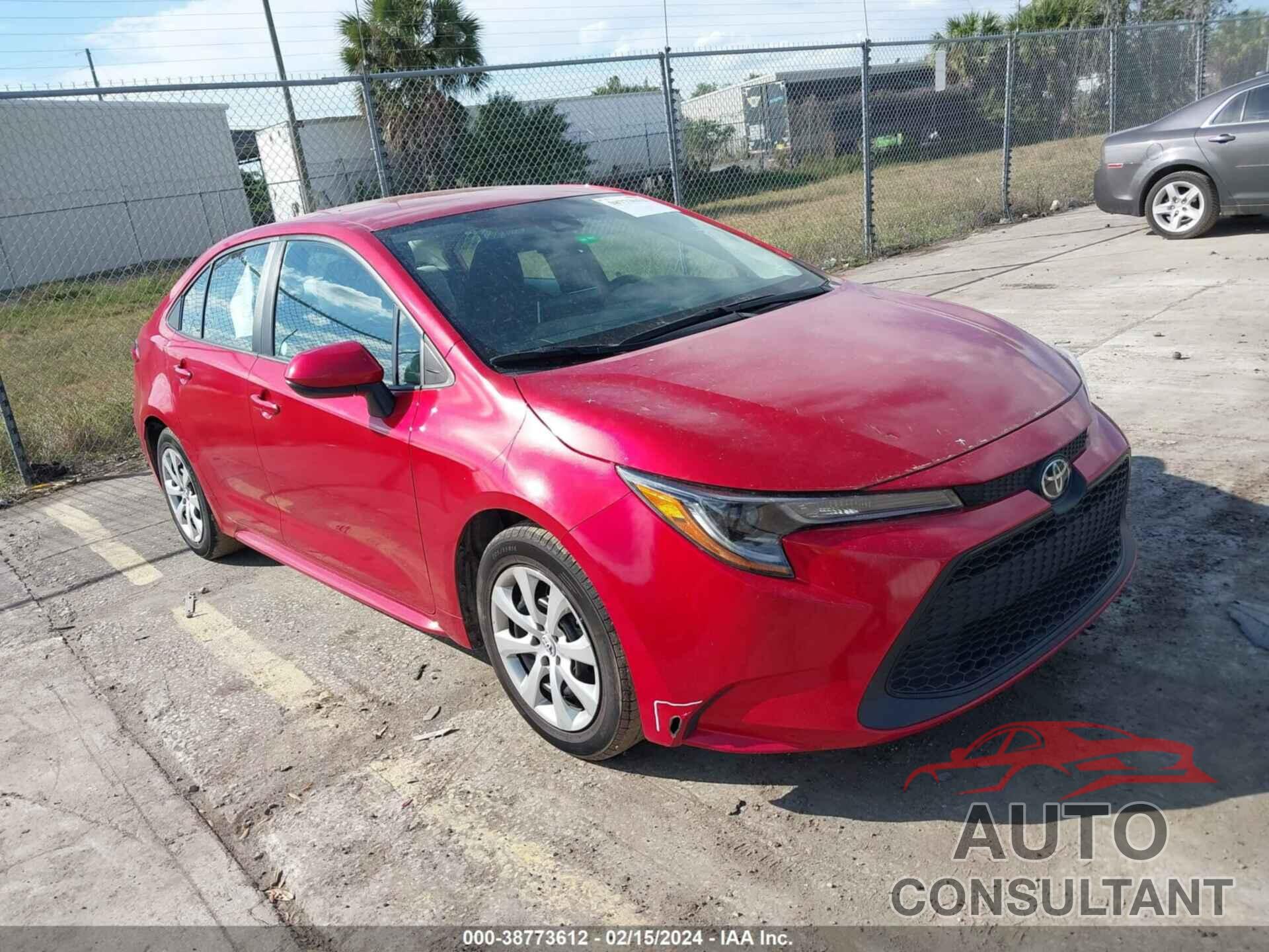 TOYOTA COROLLA 2021 - 5YFEPMAE7MP198459