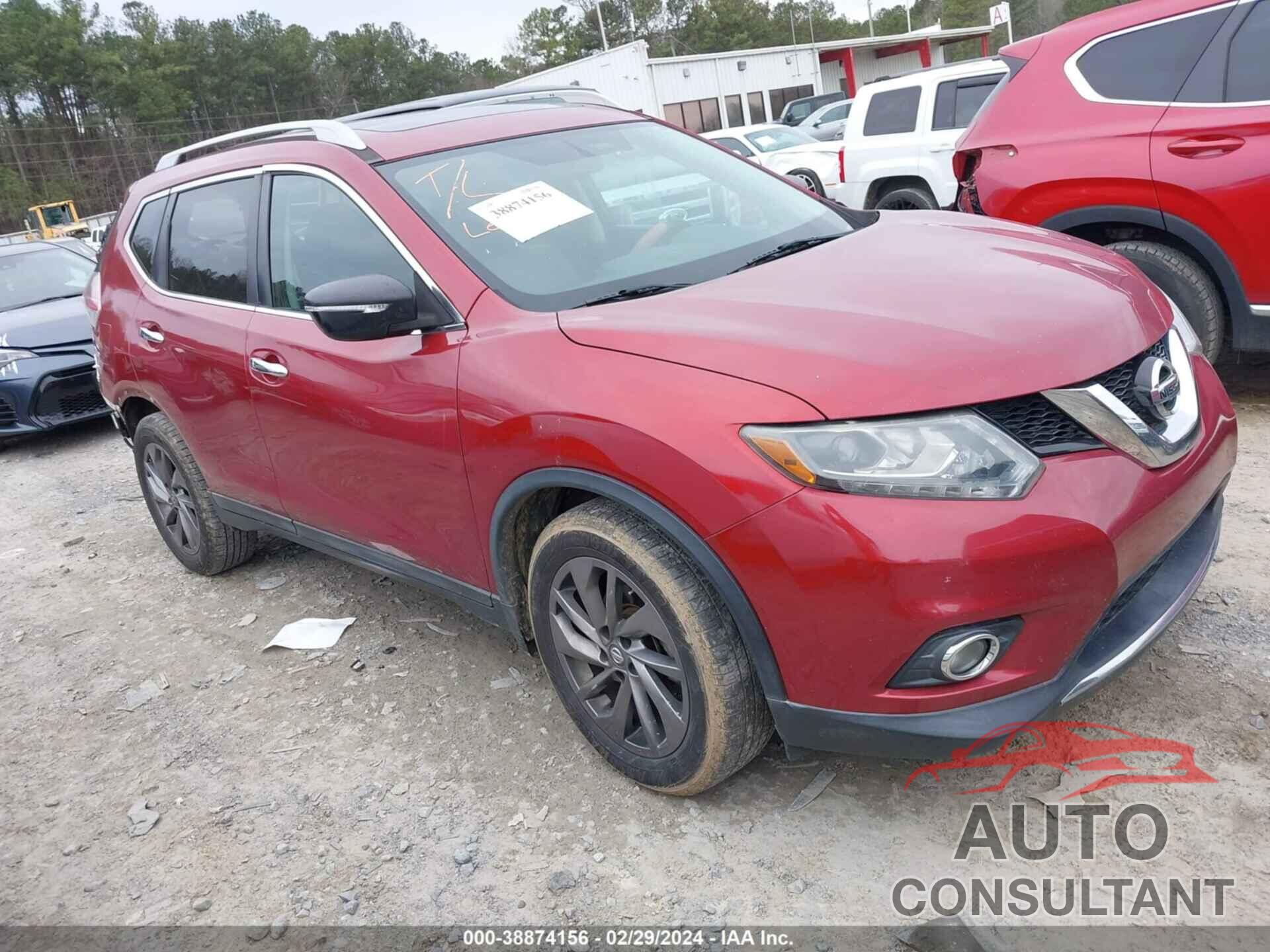 NISSAN ROGUE 2016 - 5N1AT2MT4GC759394