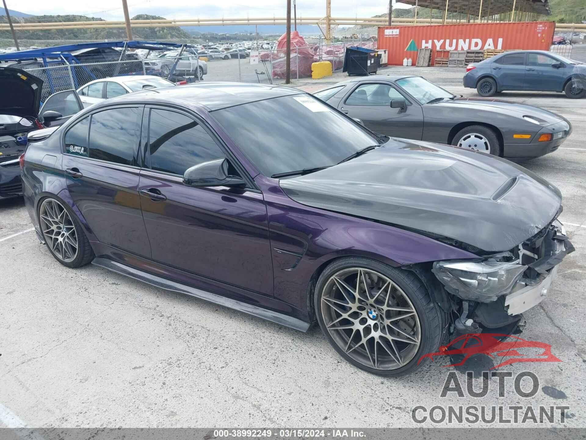 BMW M3 2018 - WBS8M9C58J5J79761