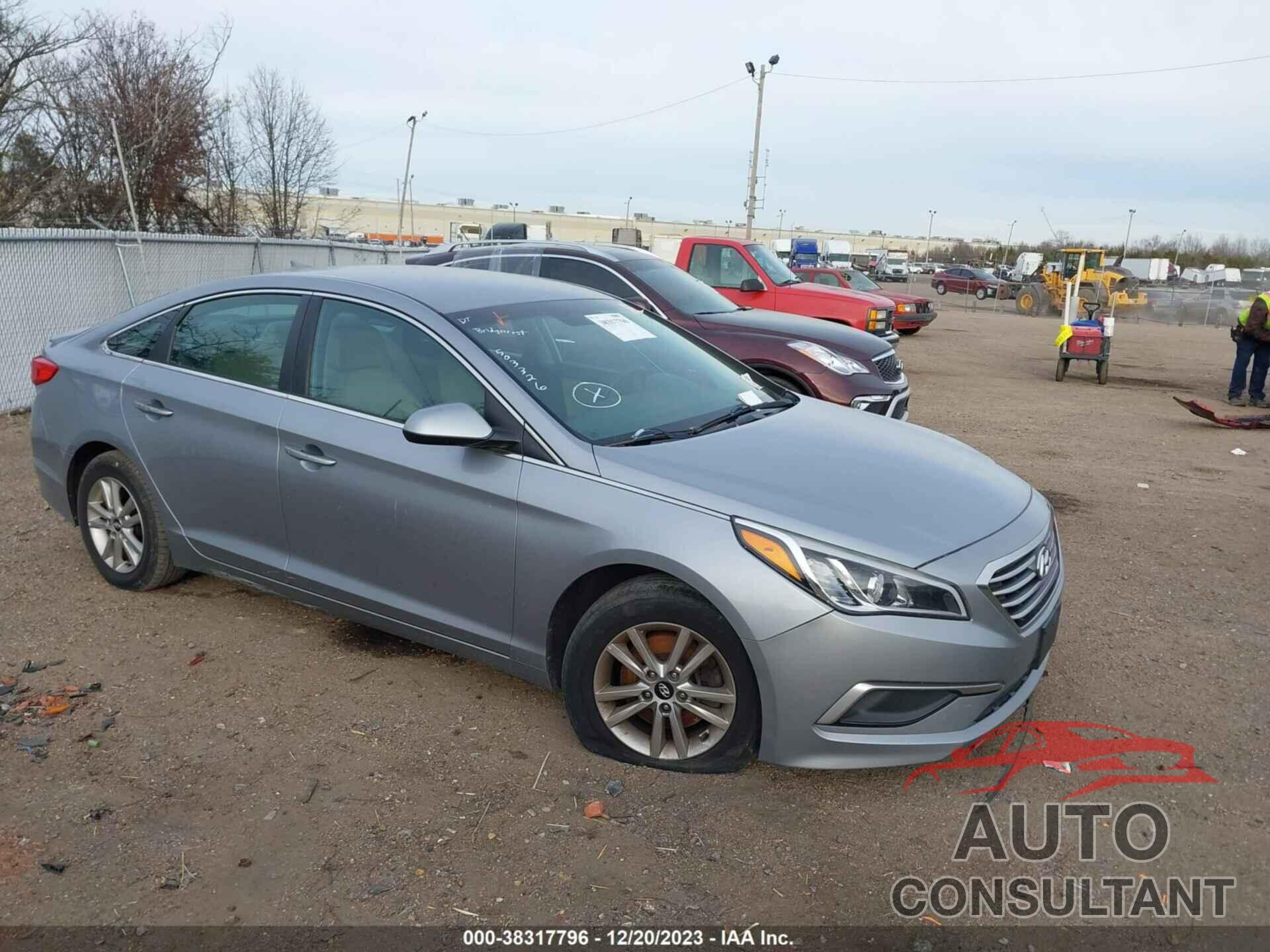 HYUNDAI SONATA 2017 - 5NPE24AF0HH503326