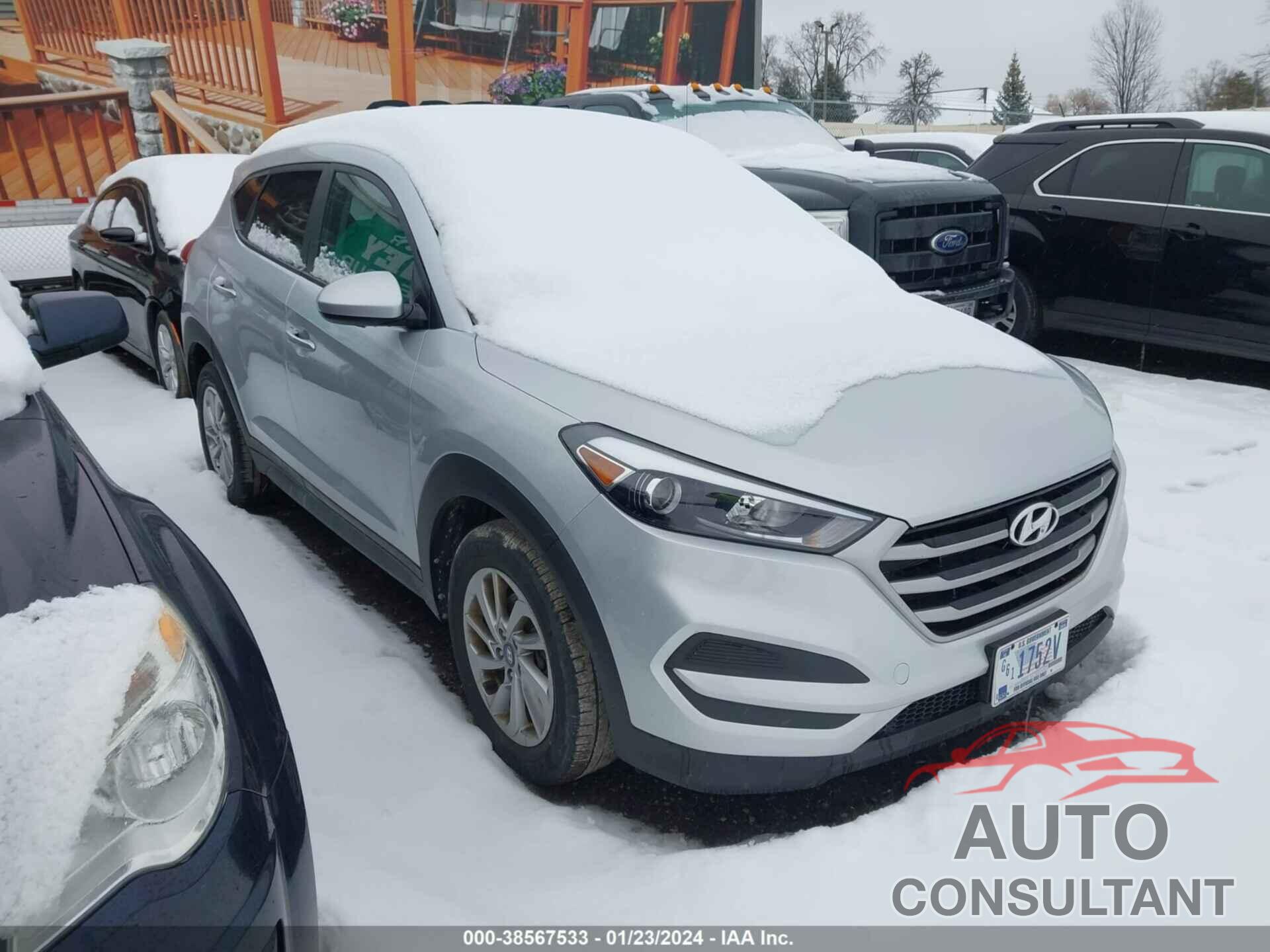 HYUNDAI TUCSON 2018 - KM8J2CA46JU656128