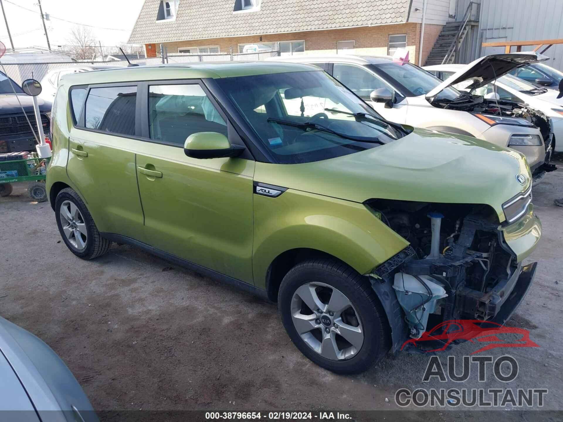 KIA SOUL 2018 - KNDJN2A22J7895551