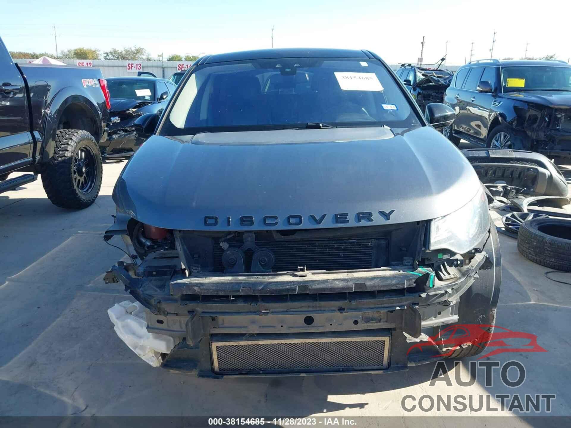 LAND ROVER DISCOVERY SPORT 2017 - SALCR2BG9HH699126