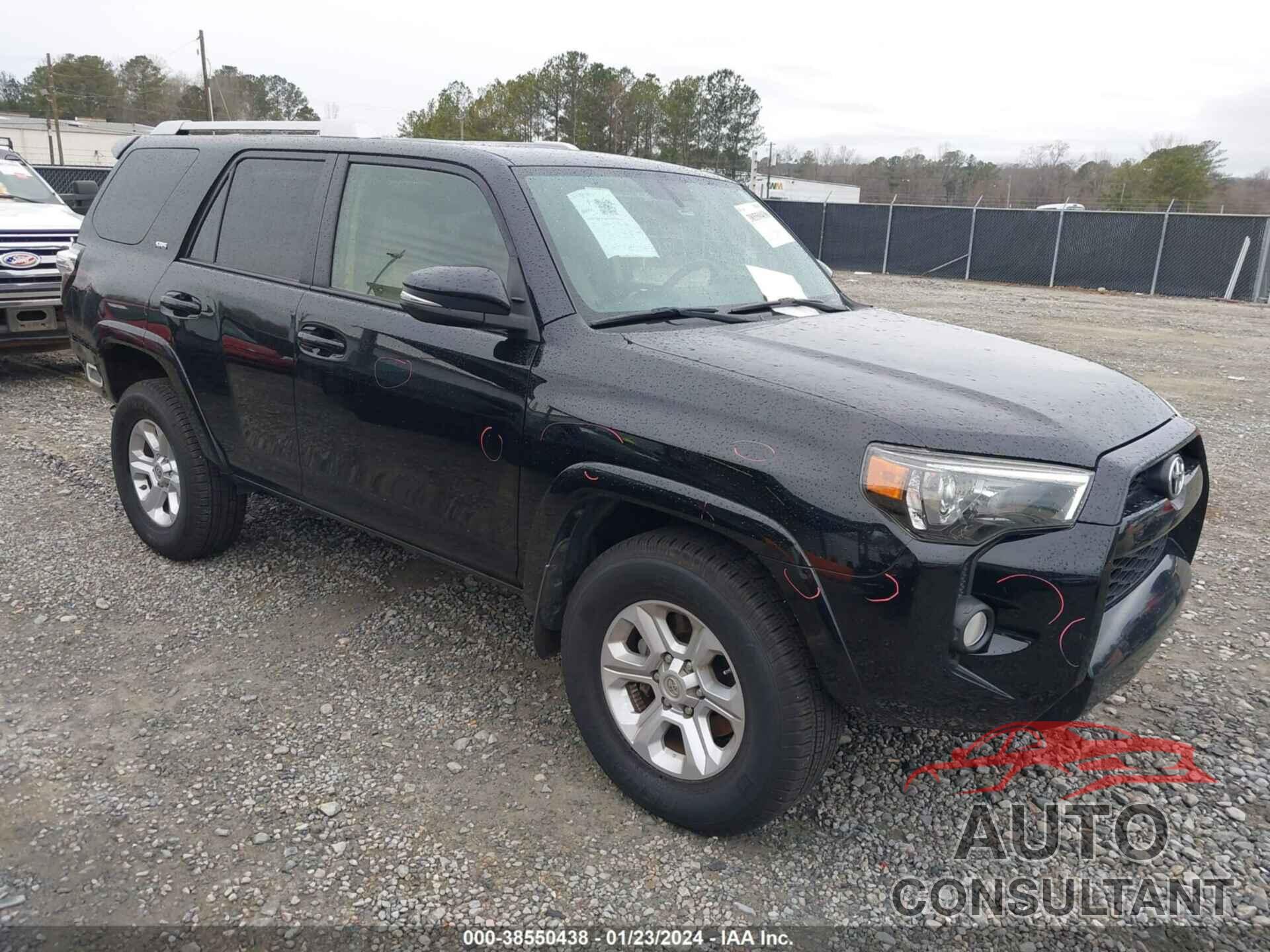 TOYOTA 4RUNNER 2018 - JTEZU5JR9J5179127