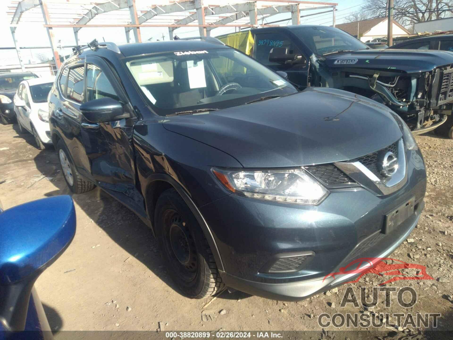 NISSAN ROGUE 2016 - KNMAT2MV8GP718670