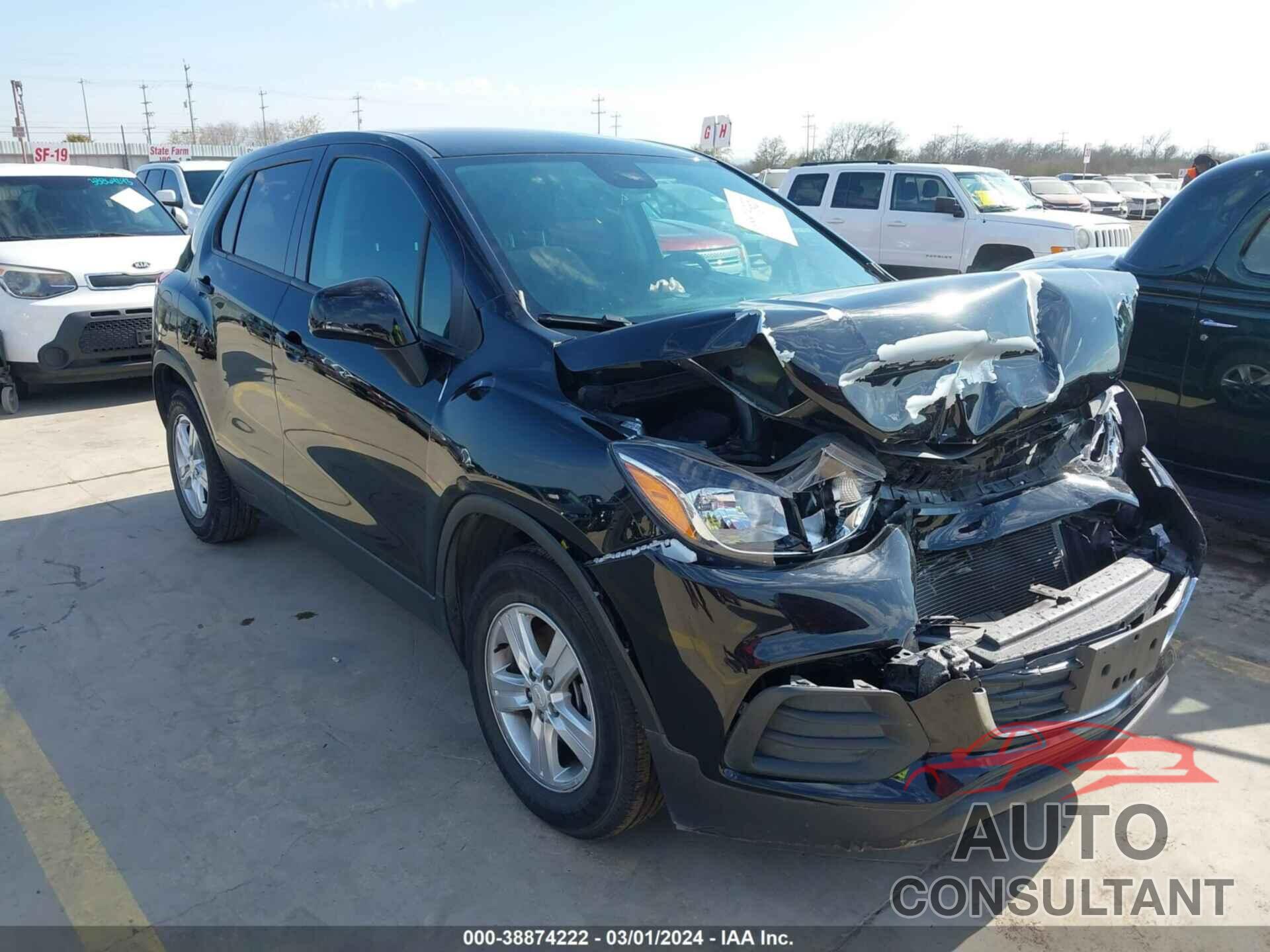 CHEVROLET TRAX 2021 - KL7CJKSBXMB320096