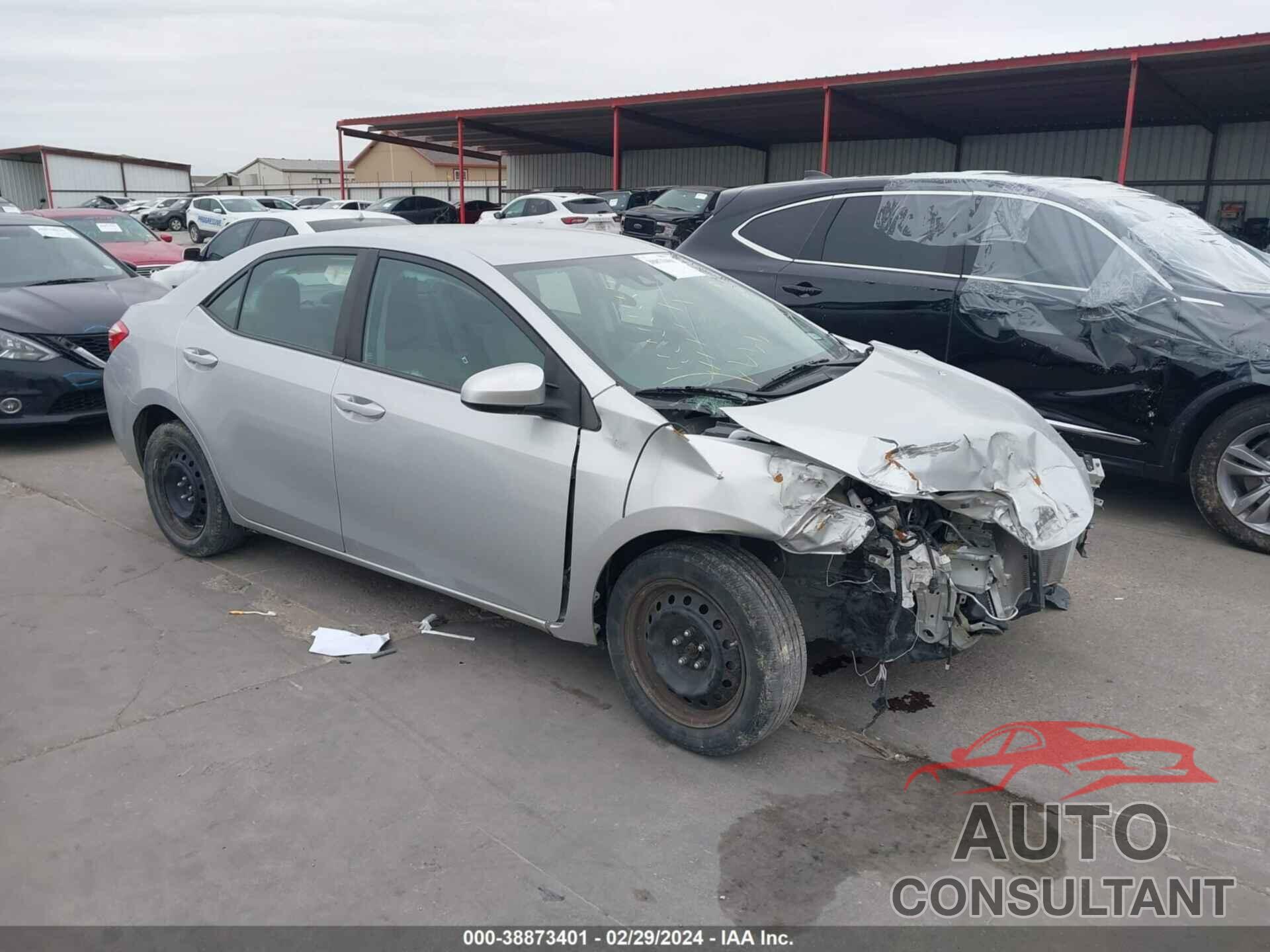 TOYOTA COROLLA 2017 - 5YFBURHE9HP704376