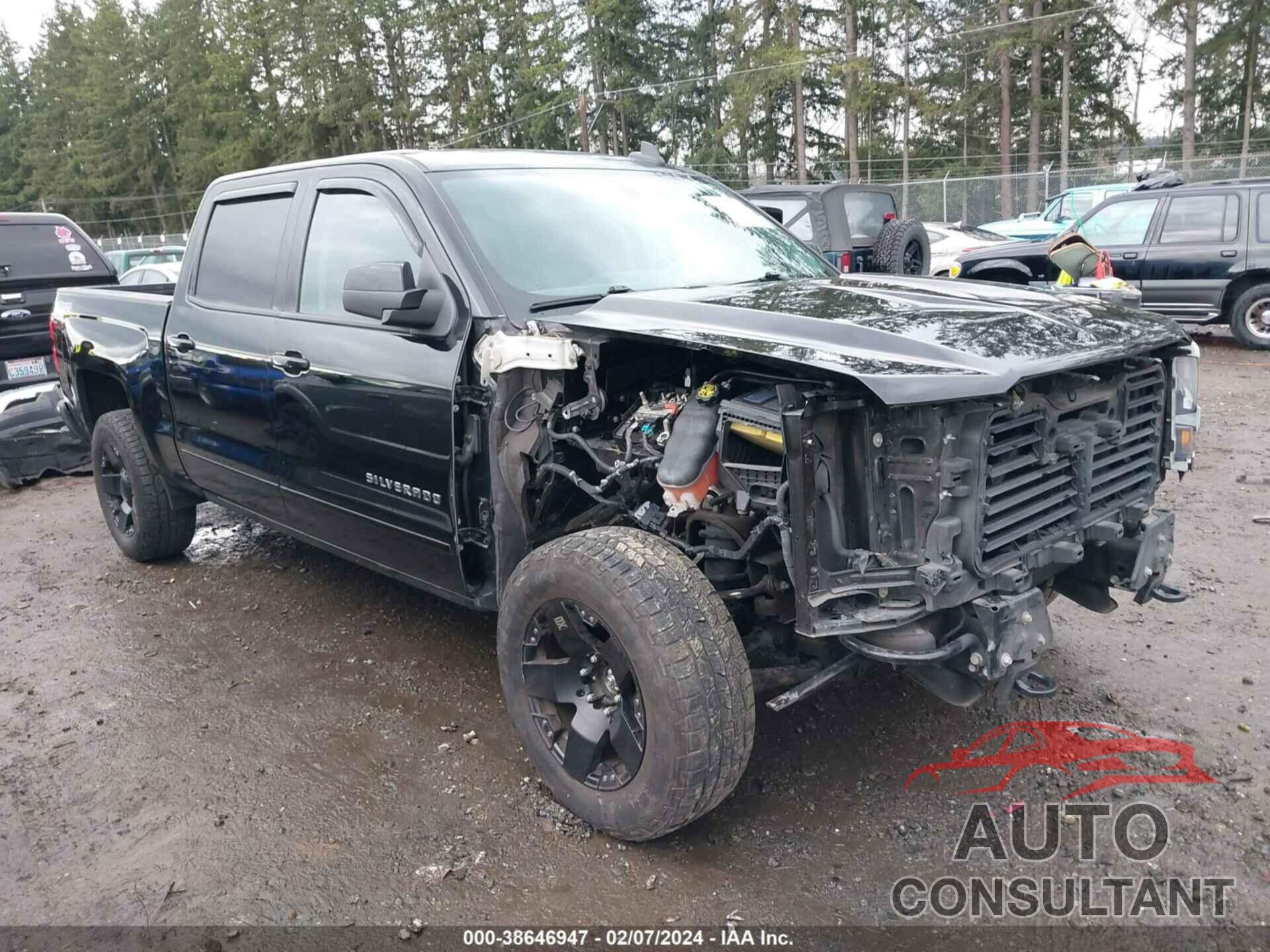 CHEVROLET SILVERADO 1500 2018 - 3GCUKREC3JG608451