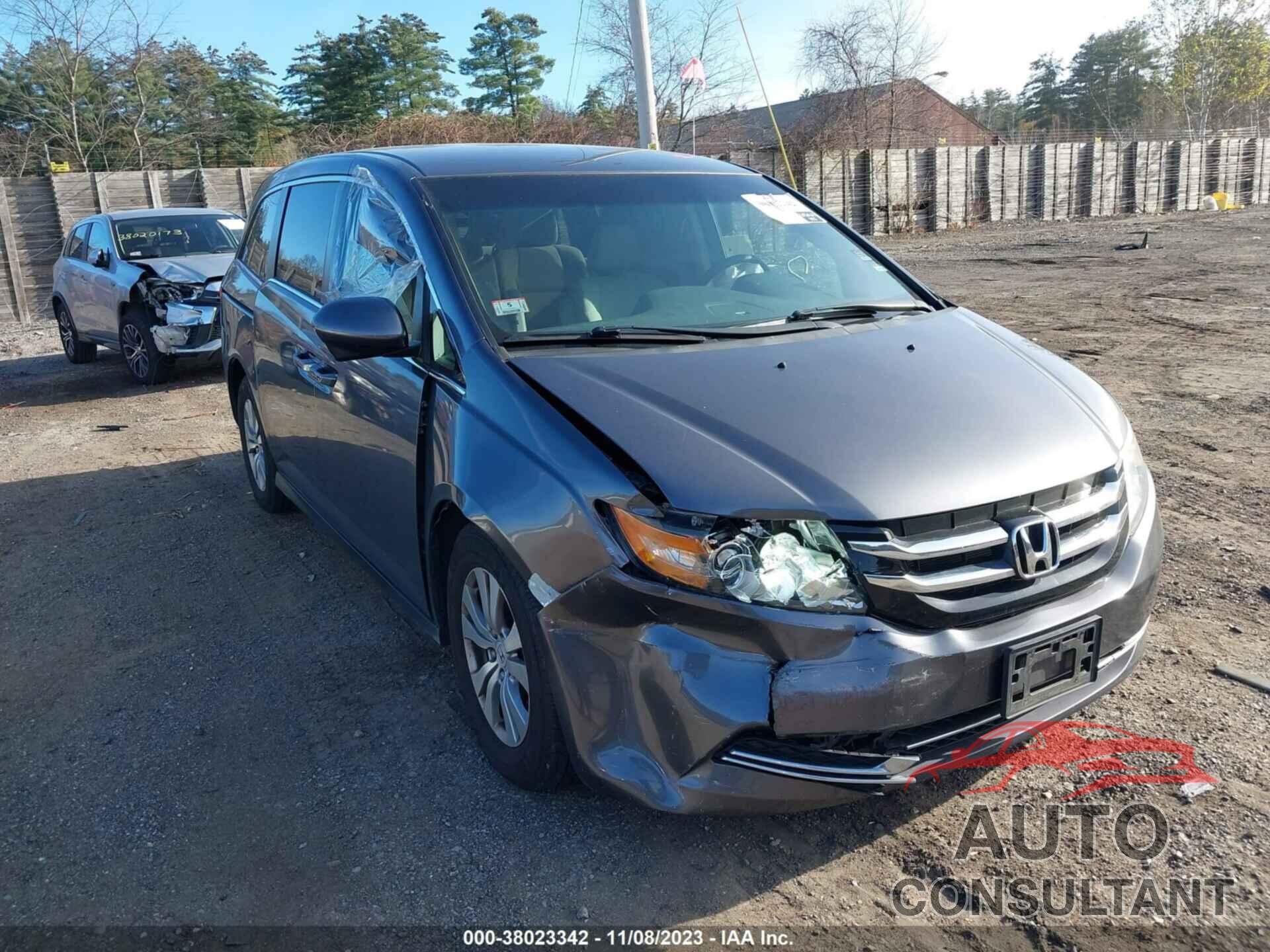 HONDA ODYSSEY 2016 - 5FNRL5H33GB086409