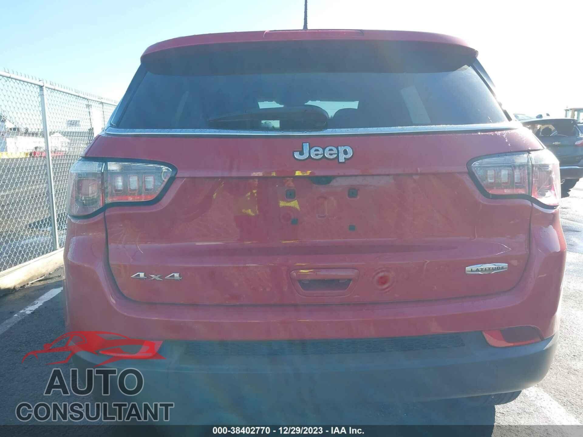 JEEP COMPASS 2020 - 3C4NJDBB9LT126079