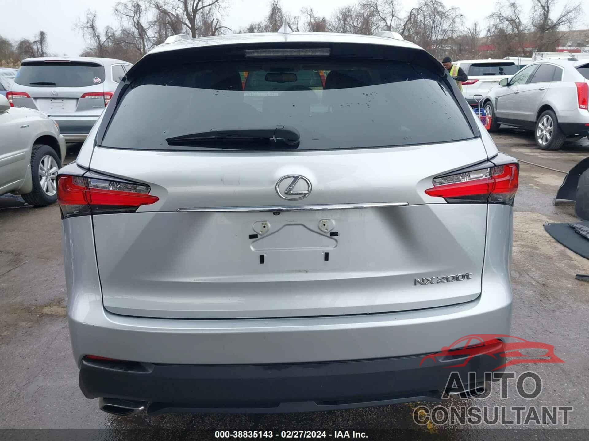 LEXUS NX 200T 2017 - JTJBARBZ0H2129715